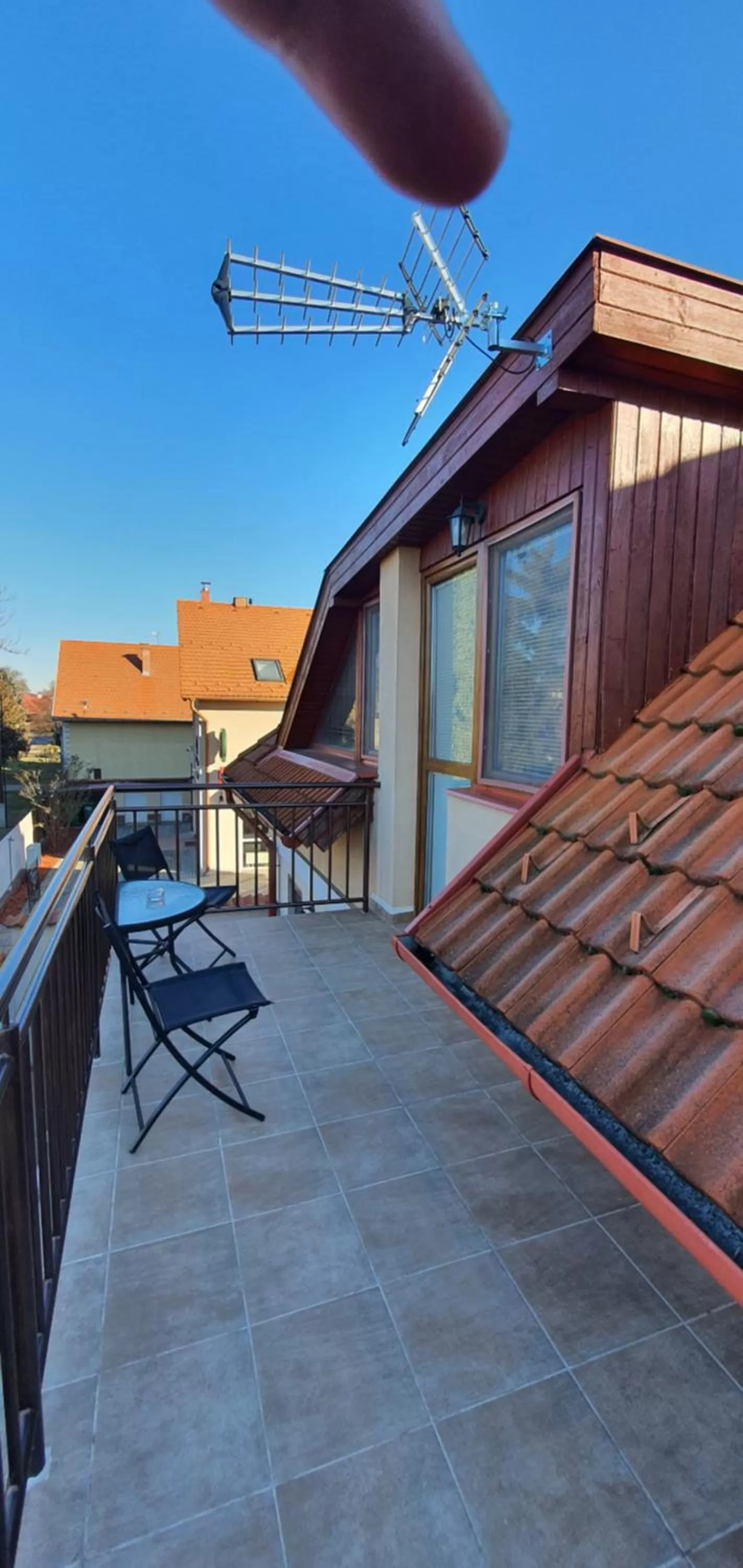 Balcony/Terrace in Aqua Oazis Apartman
