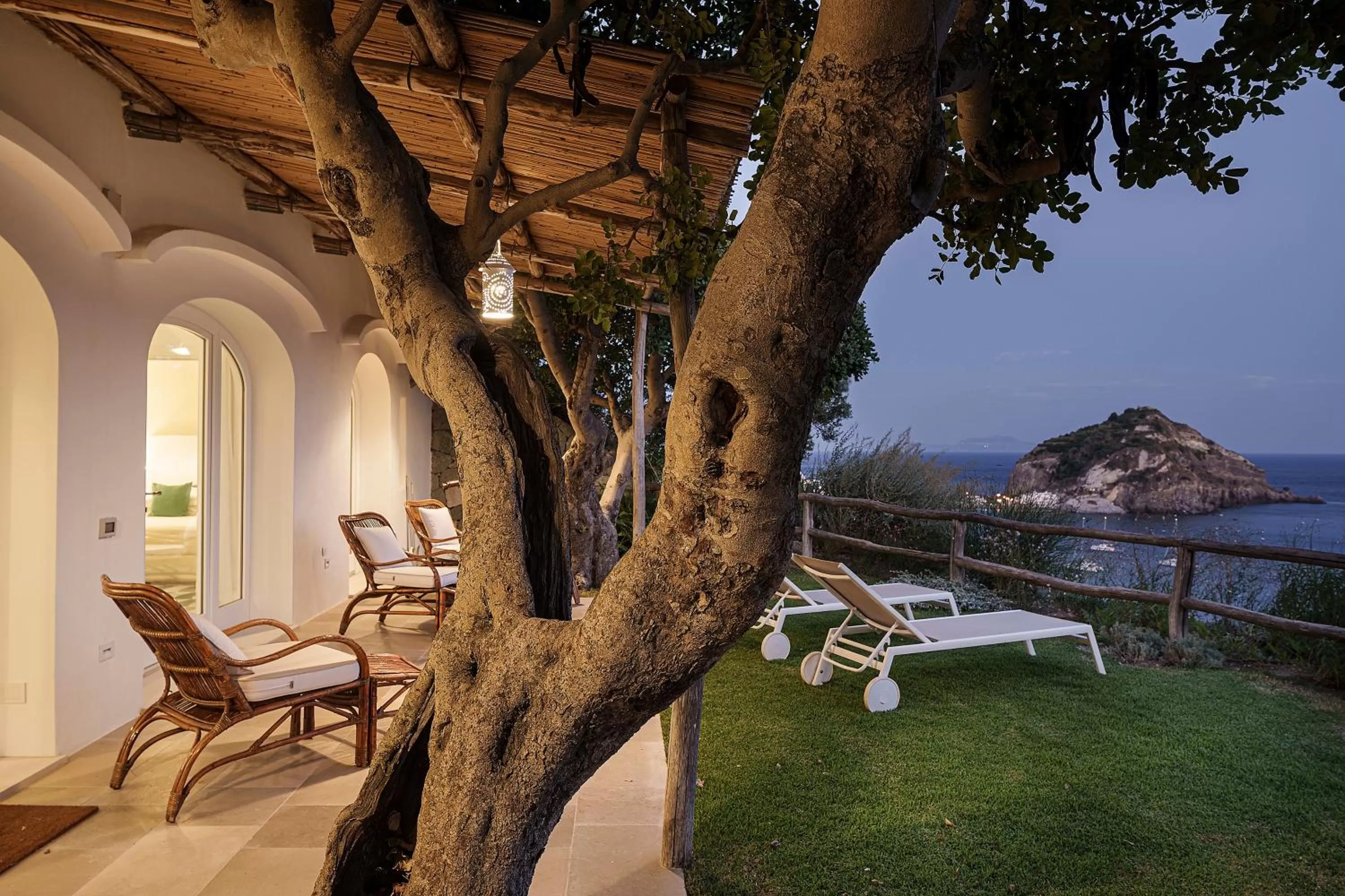 Patio in Costa Del Capitano Seaside Villas