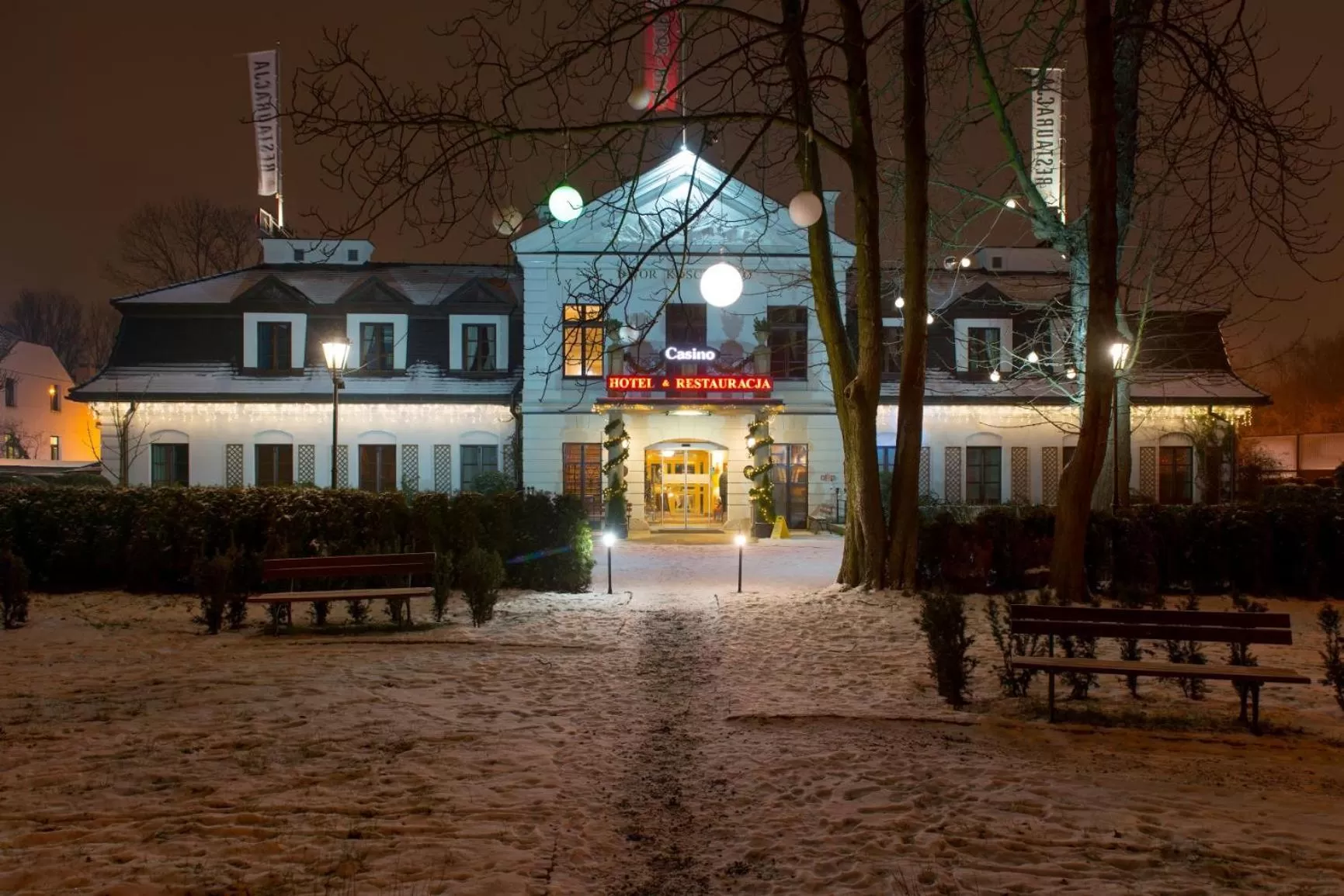 Facade/entrance in Hotel Dwór Kościuszko