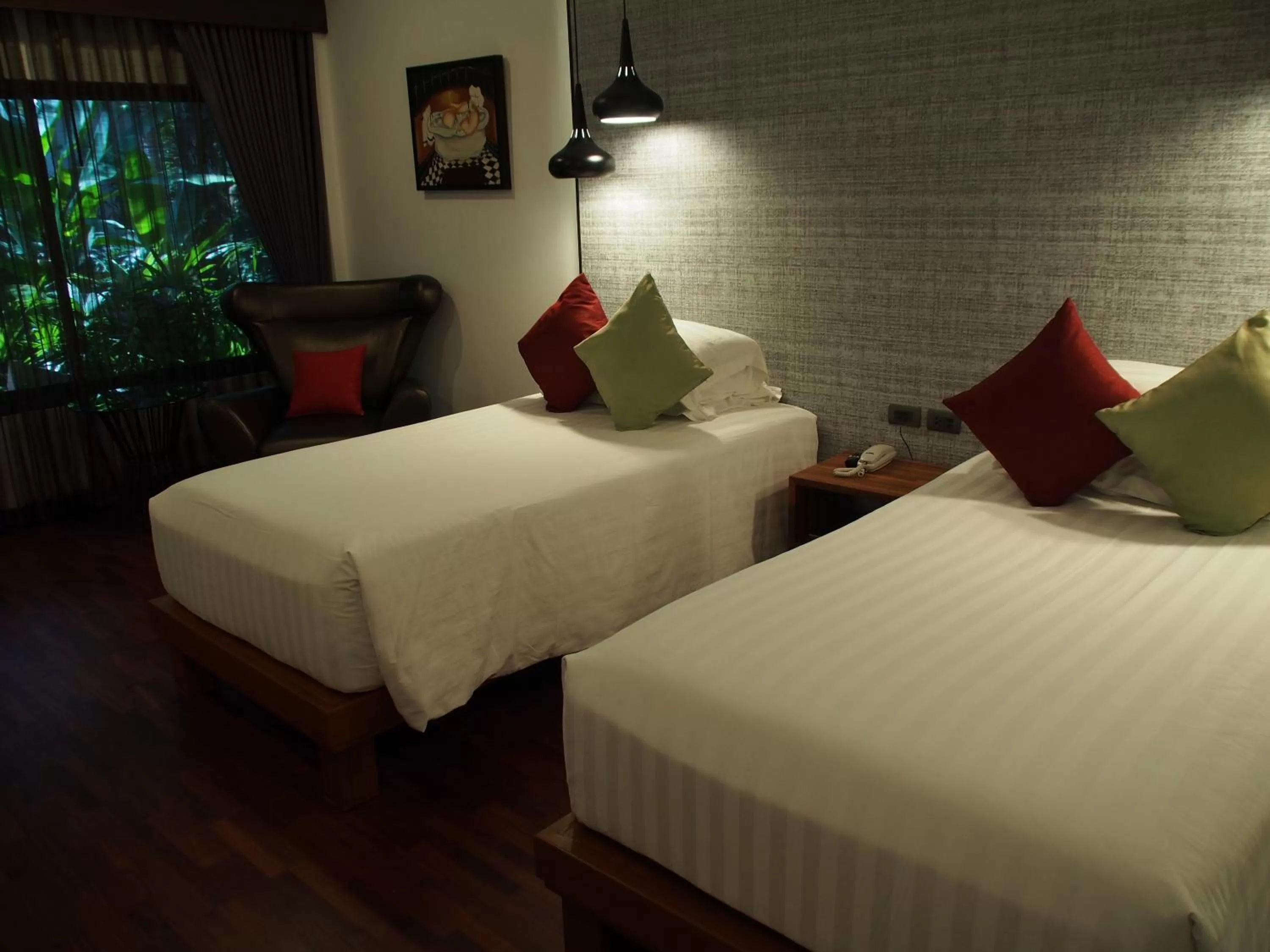 Bed in Laluna Hotel And Resort, Chiang Rai