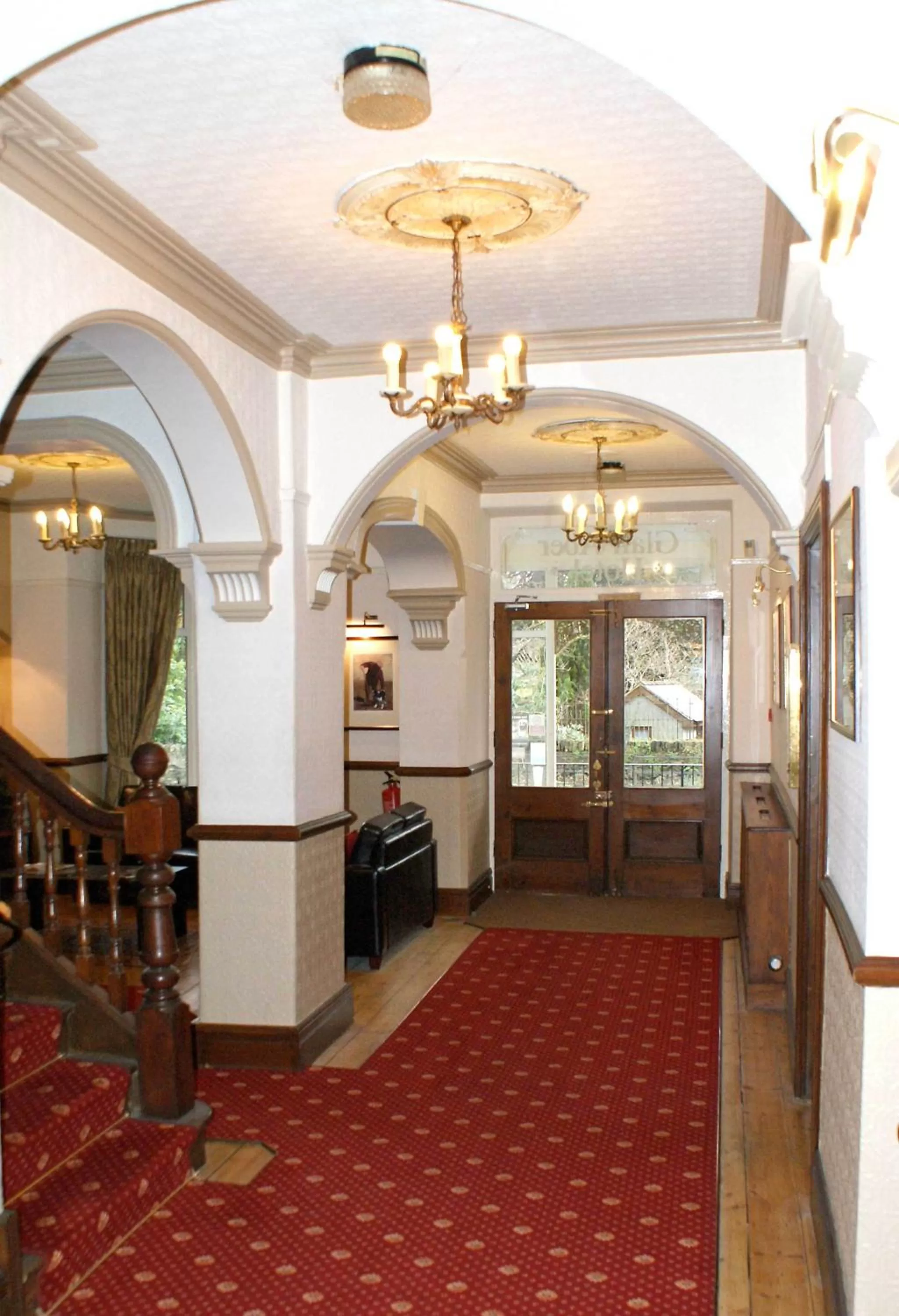 Decorative detail in Glan Aber Hotel