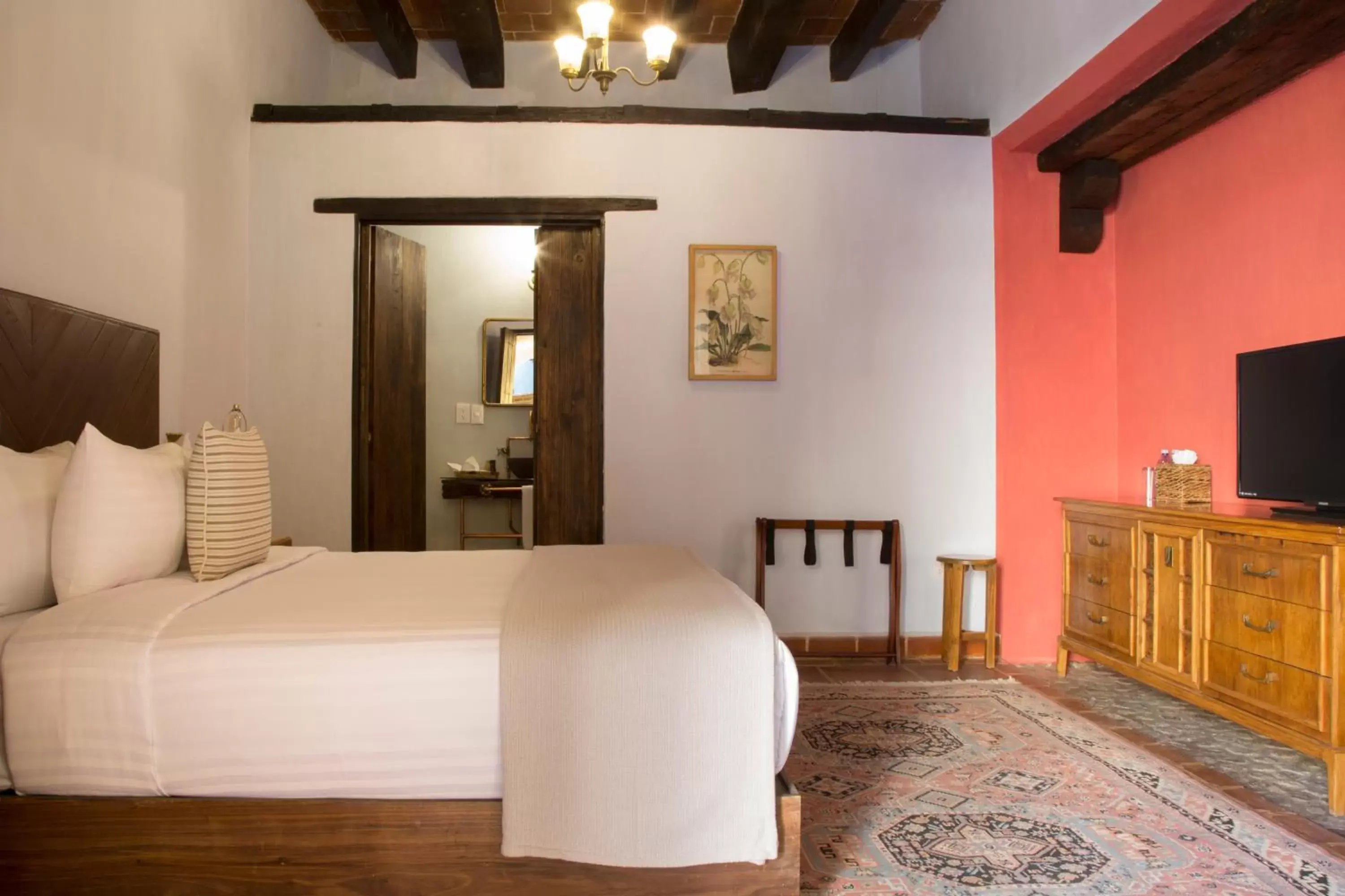 Bed in Casa Maria Paz Hotel Boutique