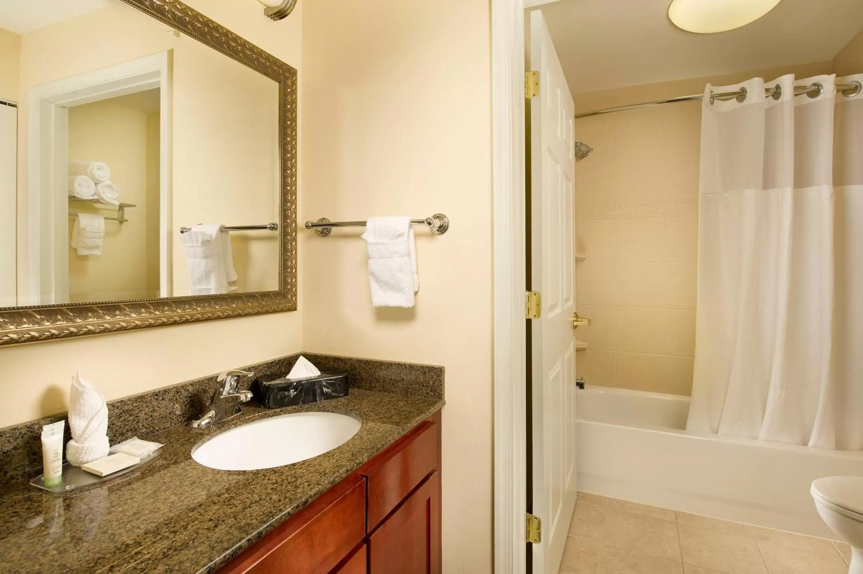 Bathroom in Staybridge Suites Baltimore BWI Airport, an IHG Hotel