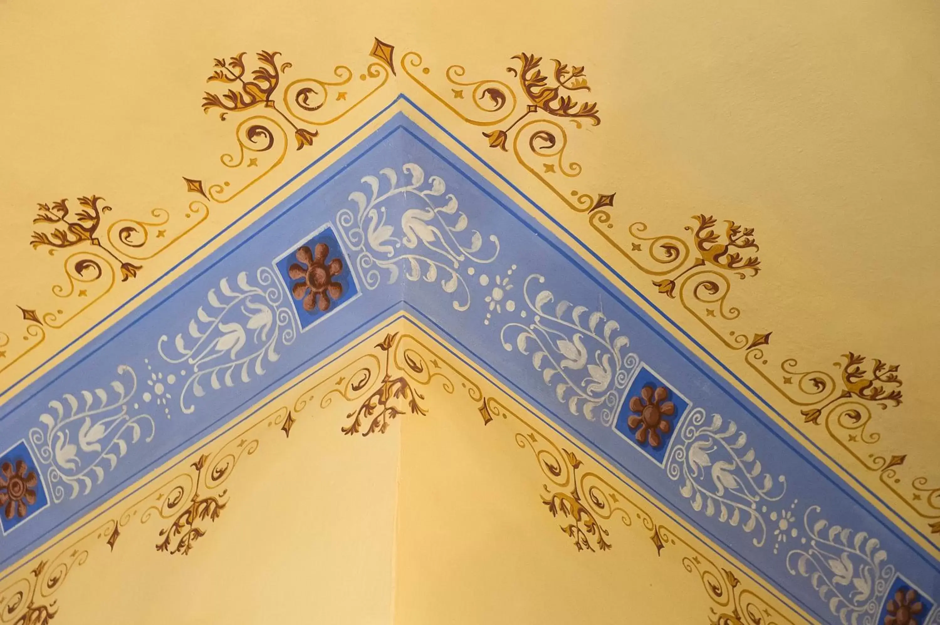 Decorative detail in Palazzo Ravizza