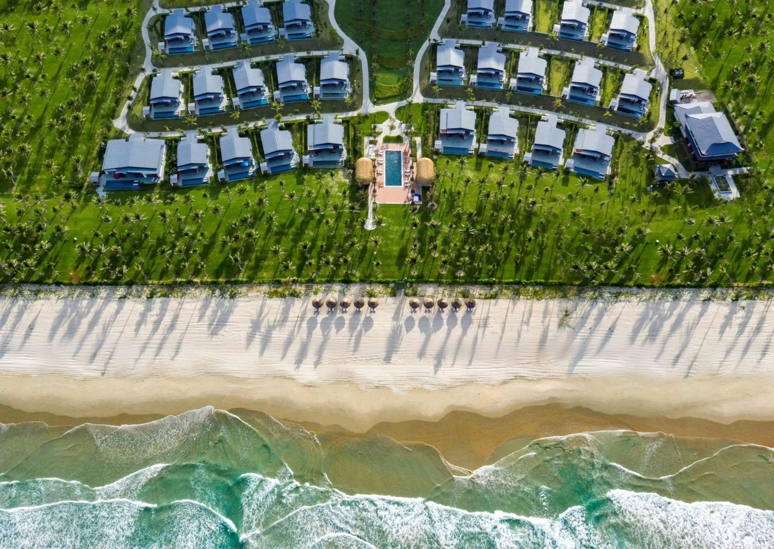 Beach, Bird's-eye View in Radisson Blu Resort Cam Ranh