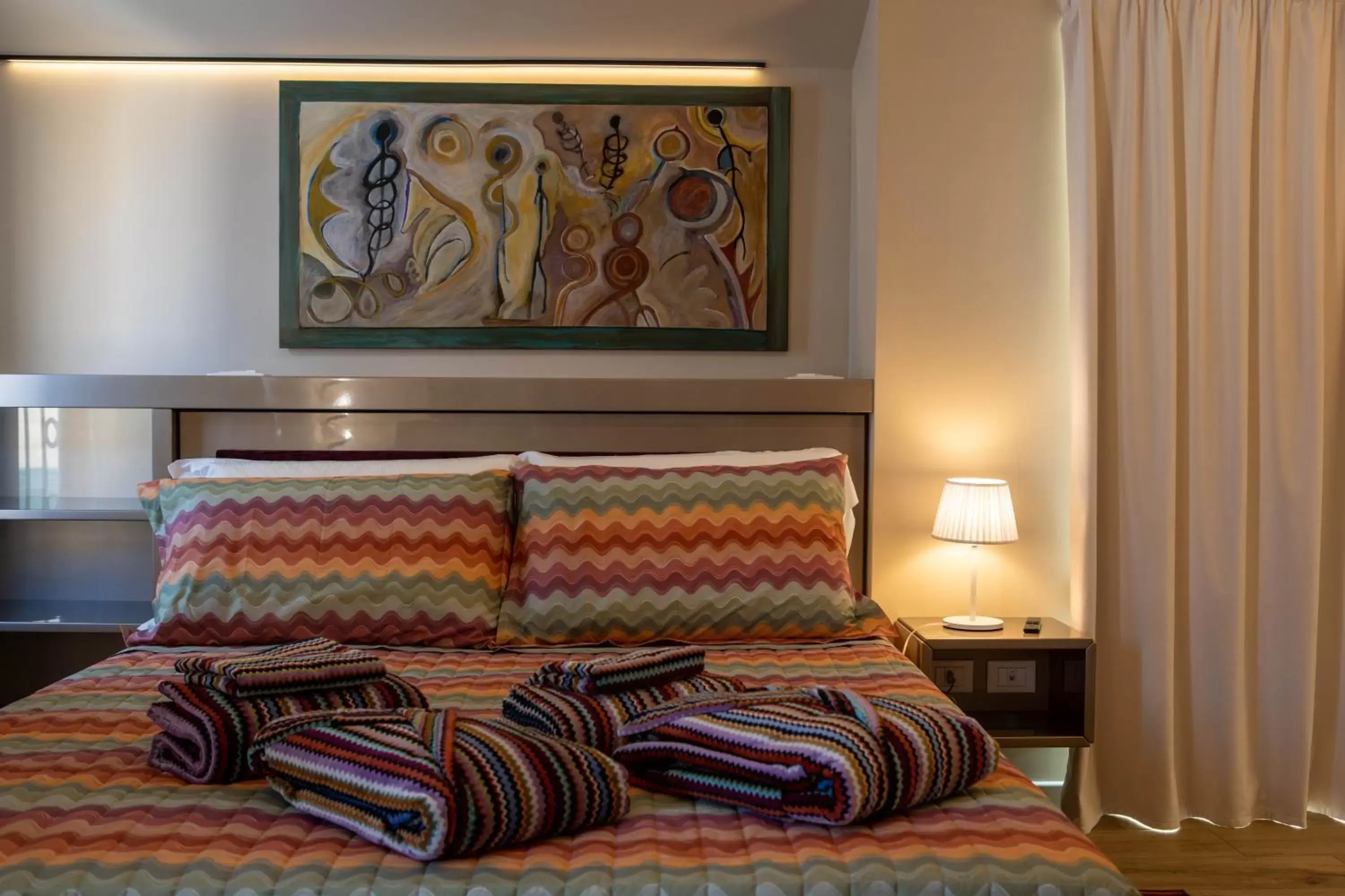Bedroom, Bed in Vespasiani SUITES & APARTMENTS