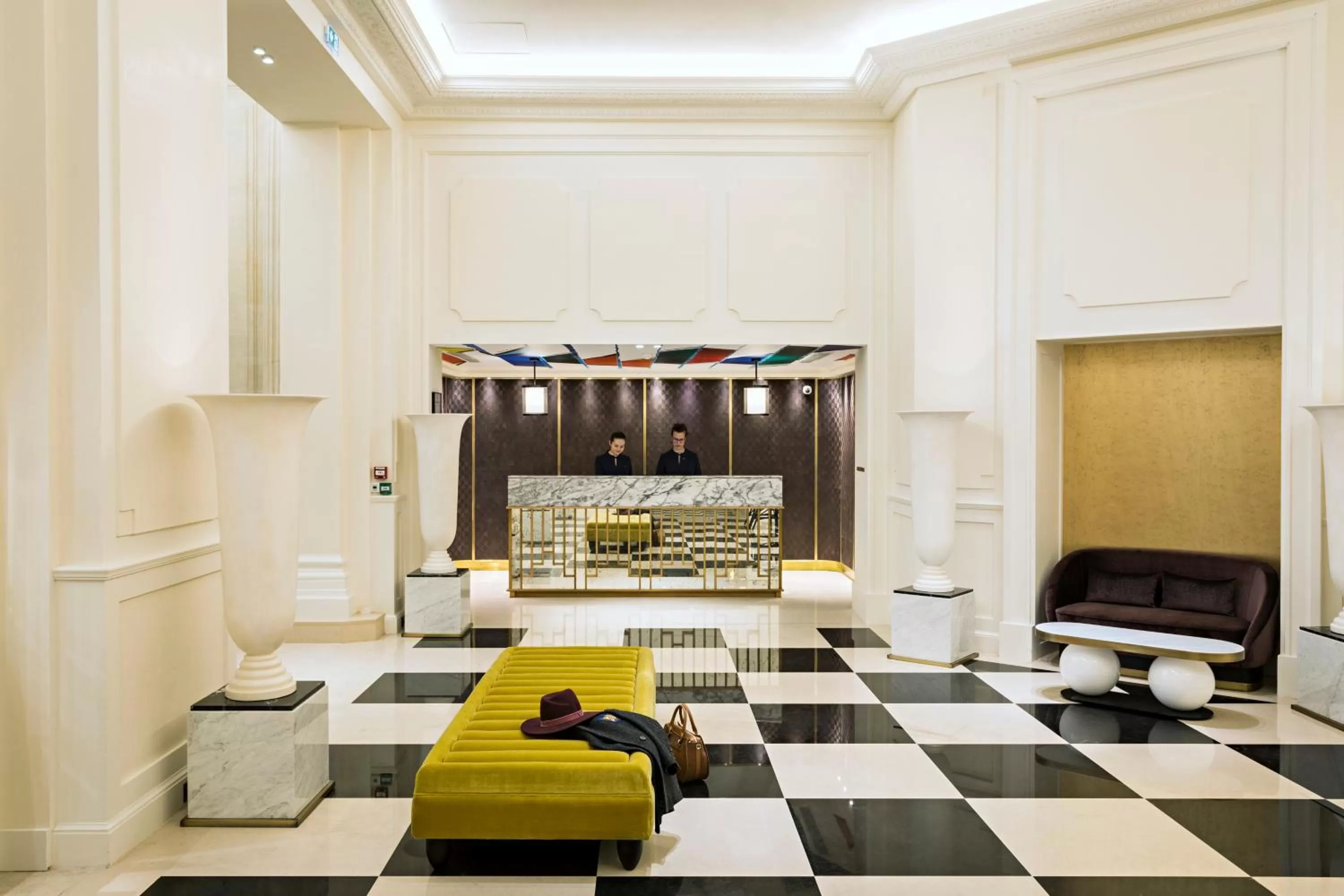 Lobby or reception in Sofitel Le Scribe Paris Opera