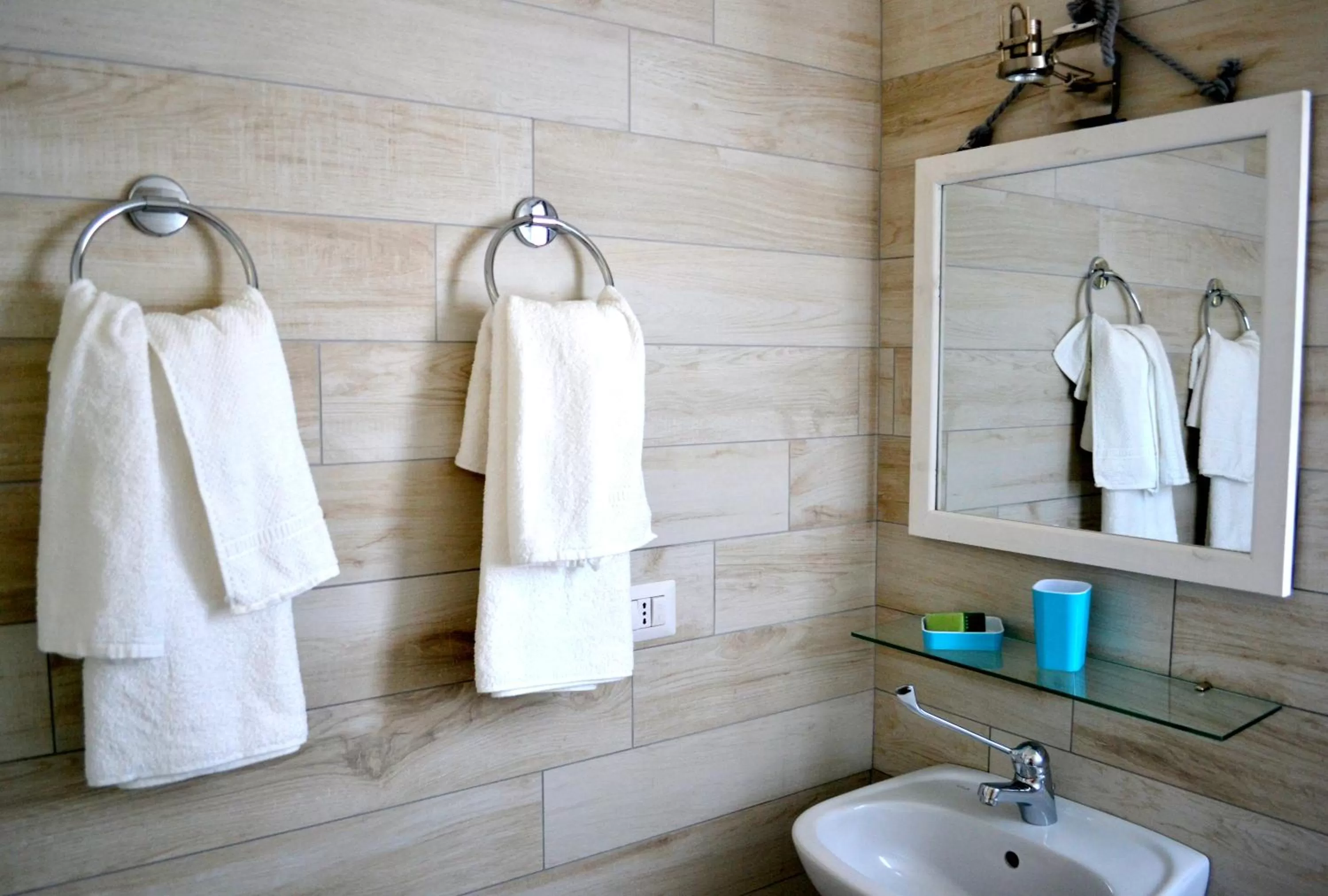 Bathroom in B&B La Casa Bianca di Porto Conte
