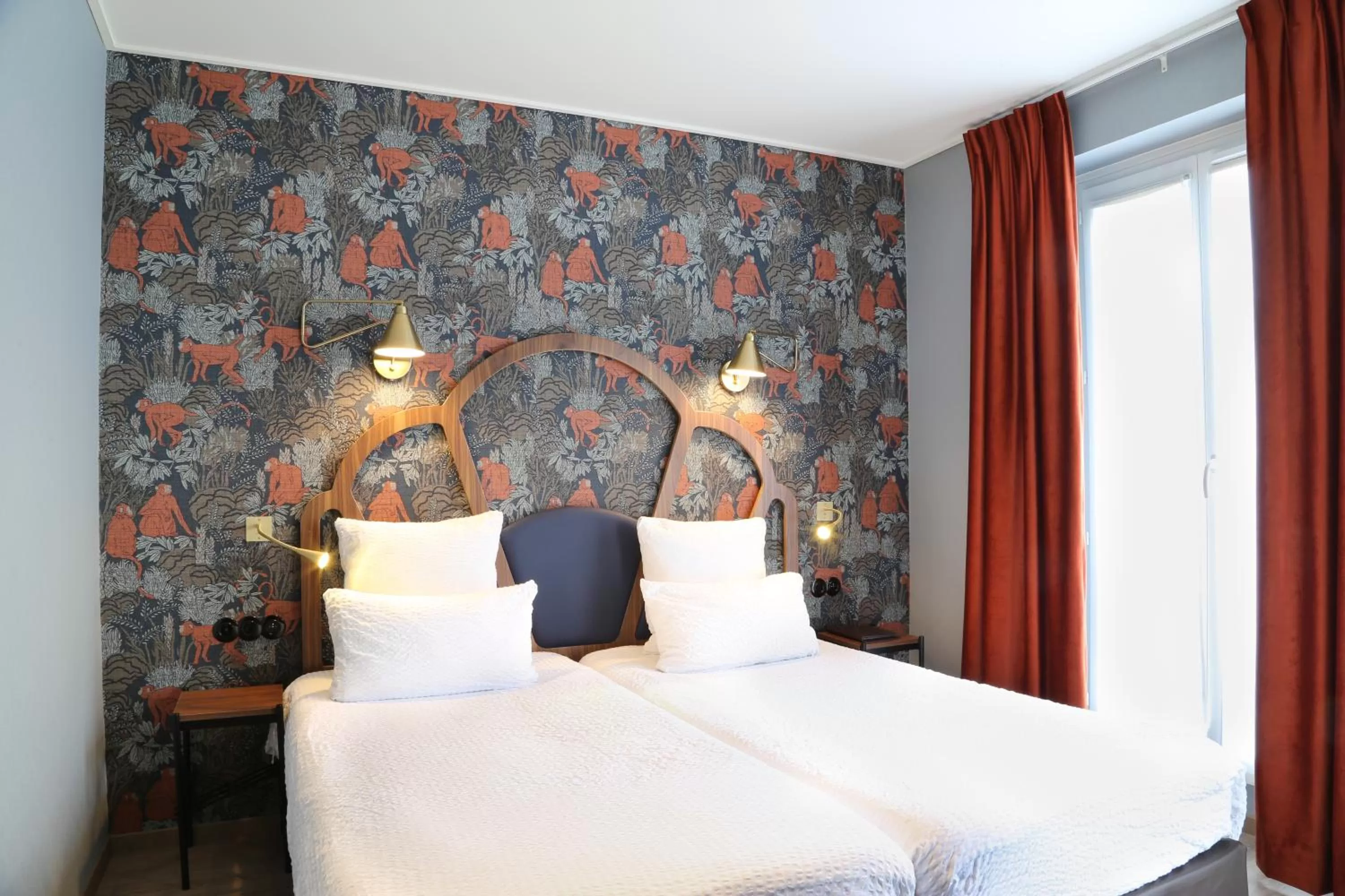 Bed in Hotel André Latin