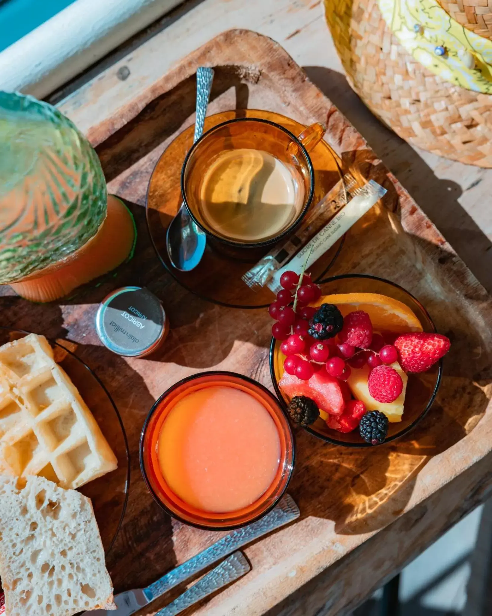 Breakfast in Hotel de La Plage - Mahogany