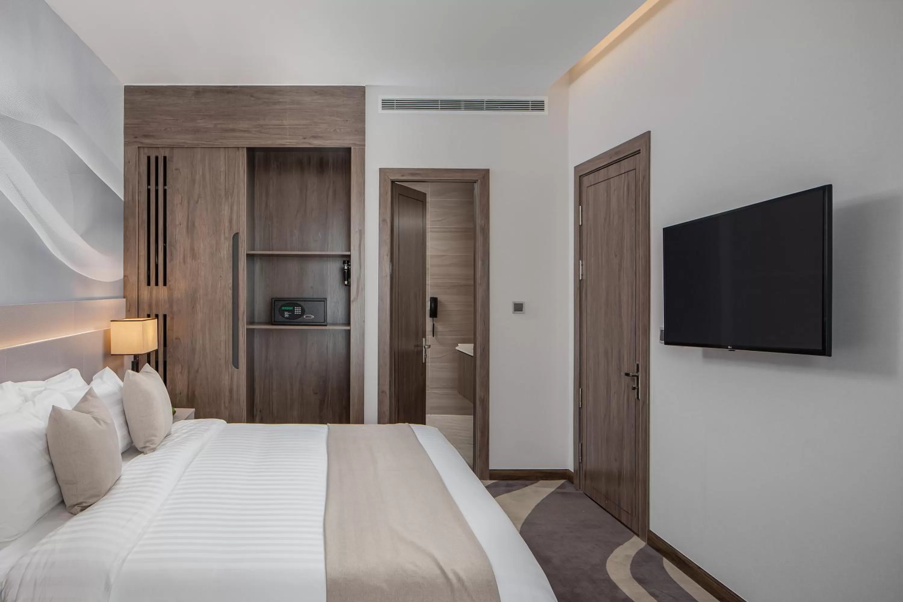 Bed in Sensory Park Urban Hotel