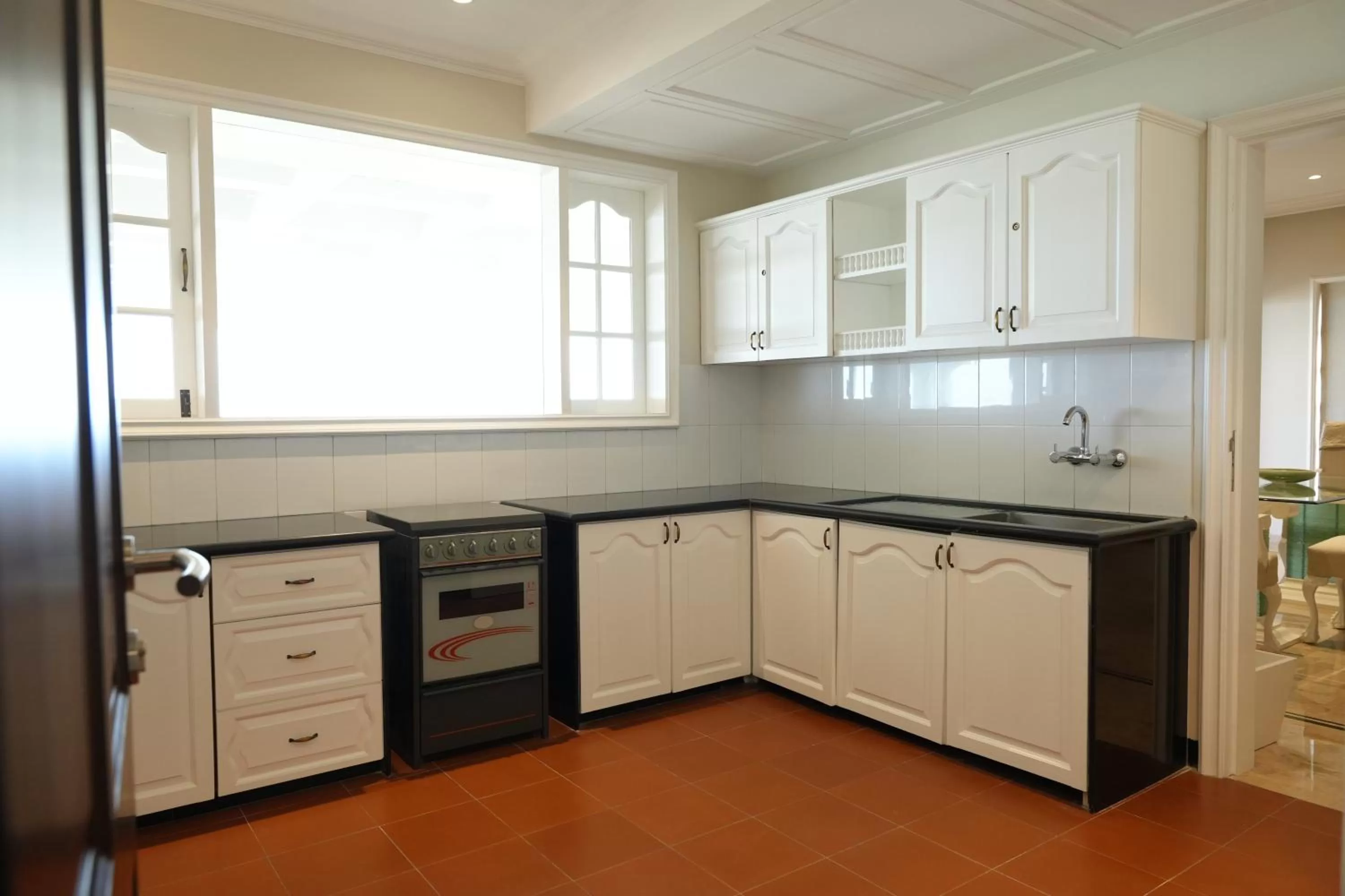 Kitchen or kitchenette in Sun-n-Sand Shirdi