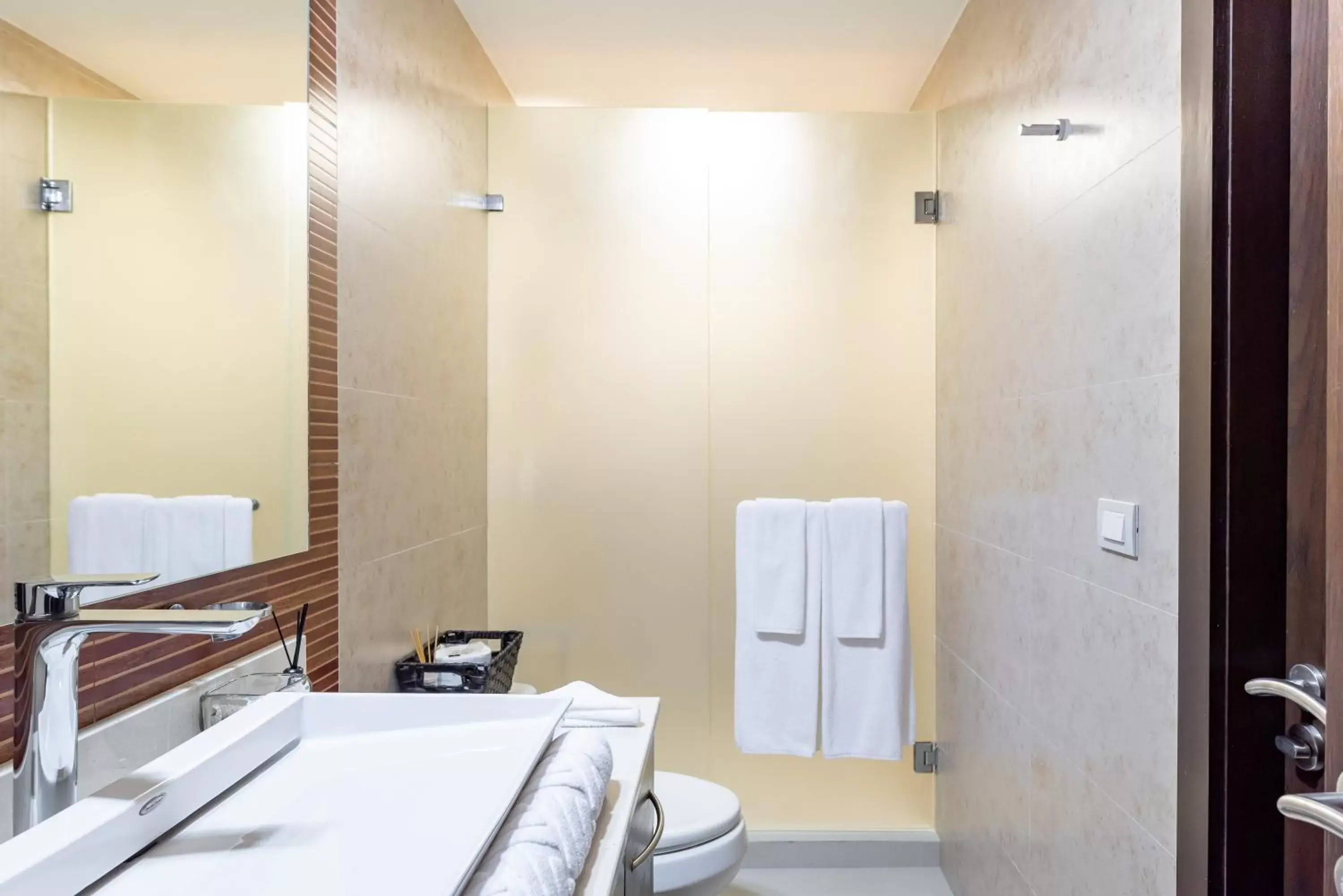 Bathroom in Mareazul Beach Front Condos At playa del Carmen