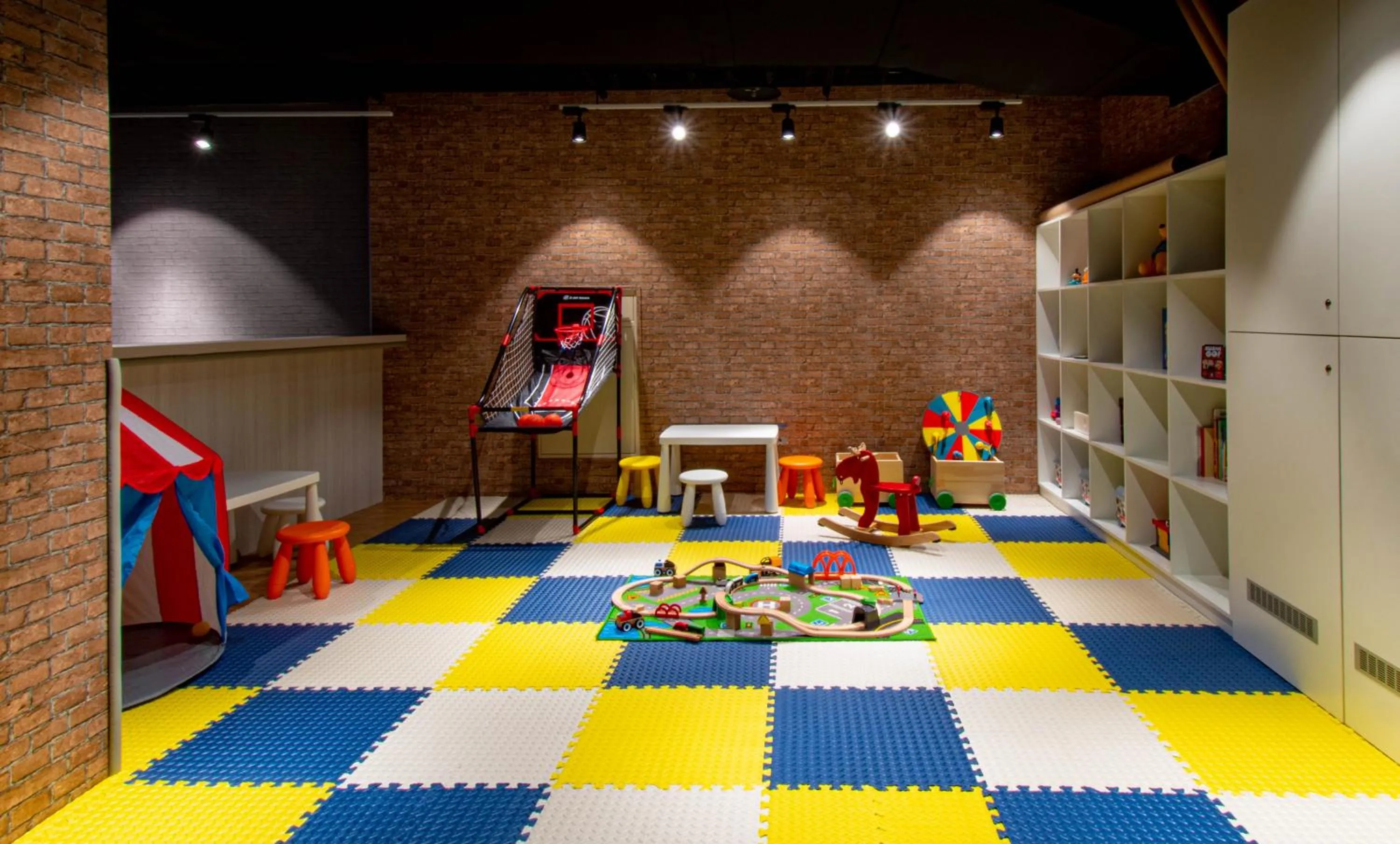 Children play ground in Golden Tulip FAB Hotel New Taipei