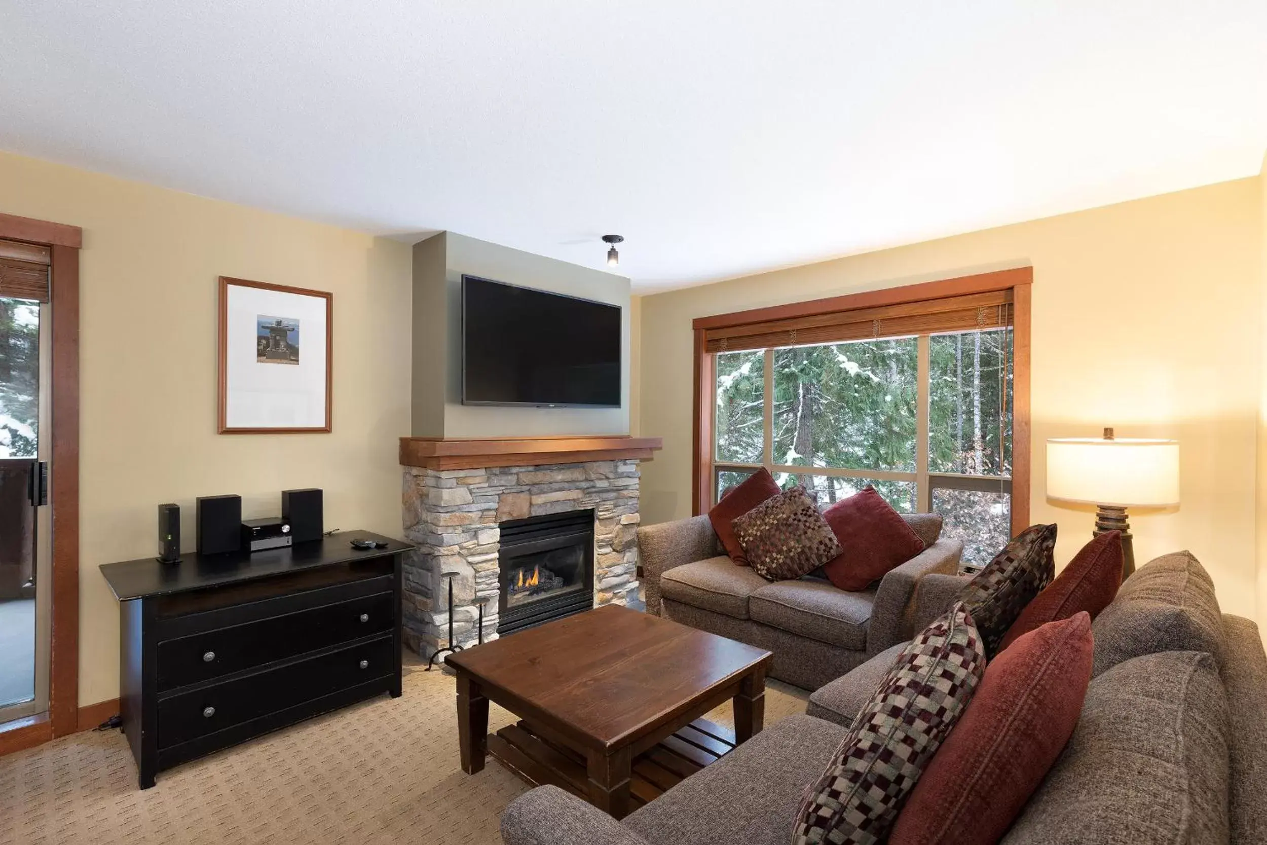 Seating Area in Horstman House by Whistler Premier