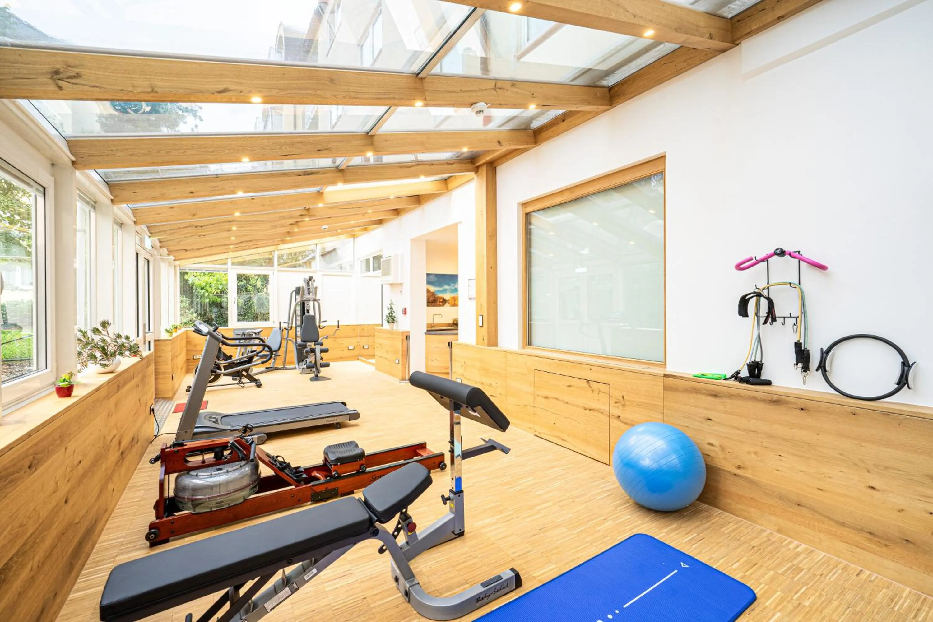 Fitness centre/facilities in Park Hotel Laim