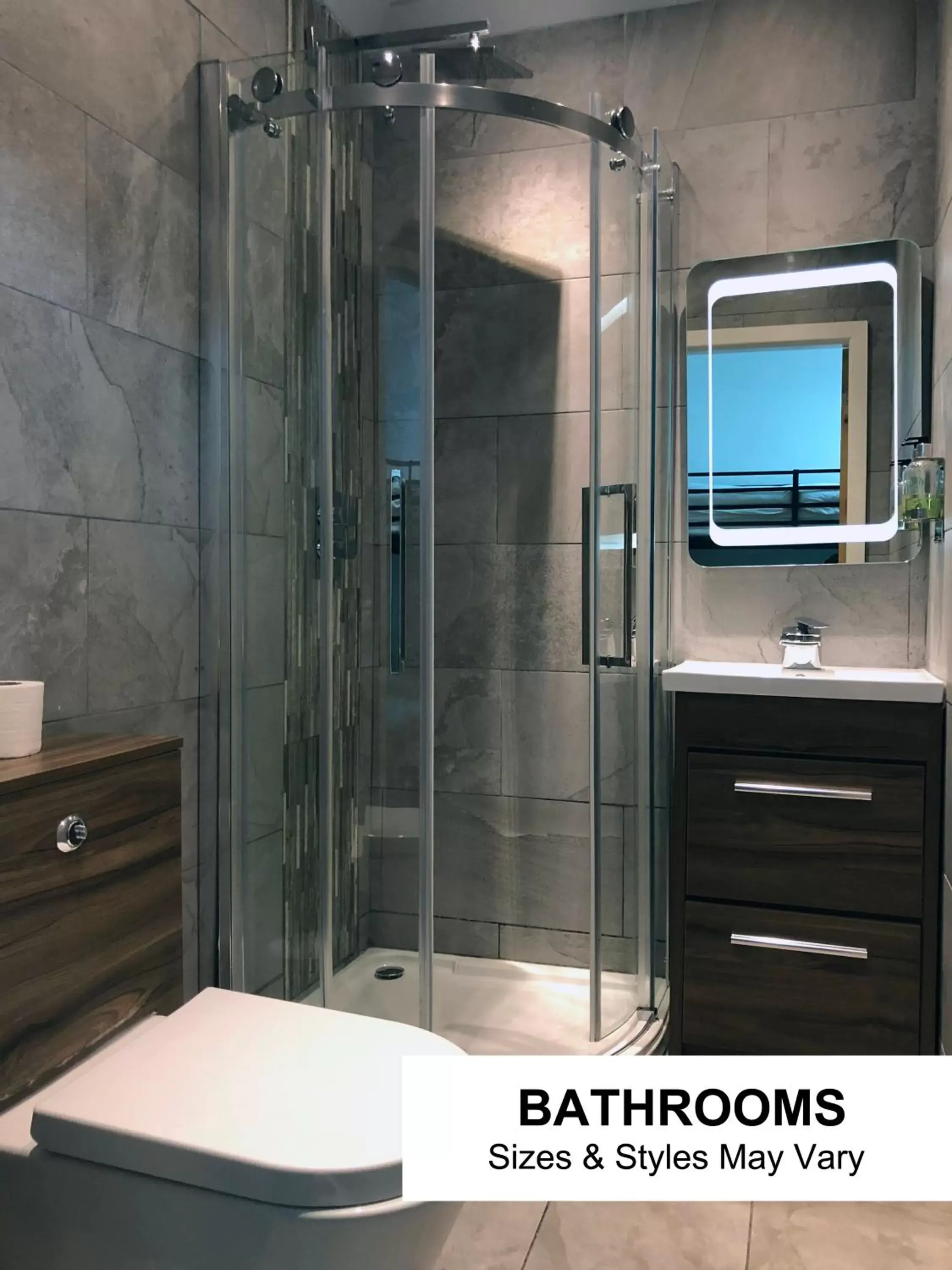 Shower, Bathroom in Seafront419 By Seafront Collection