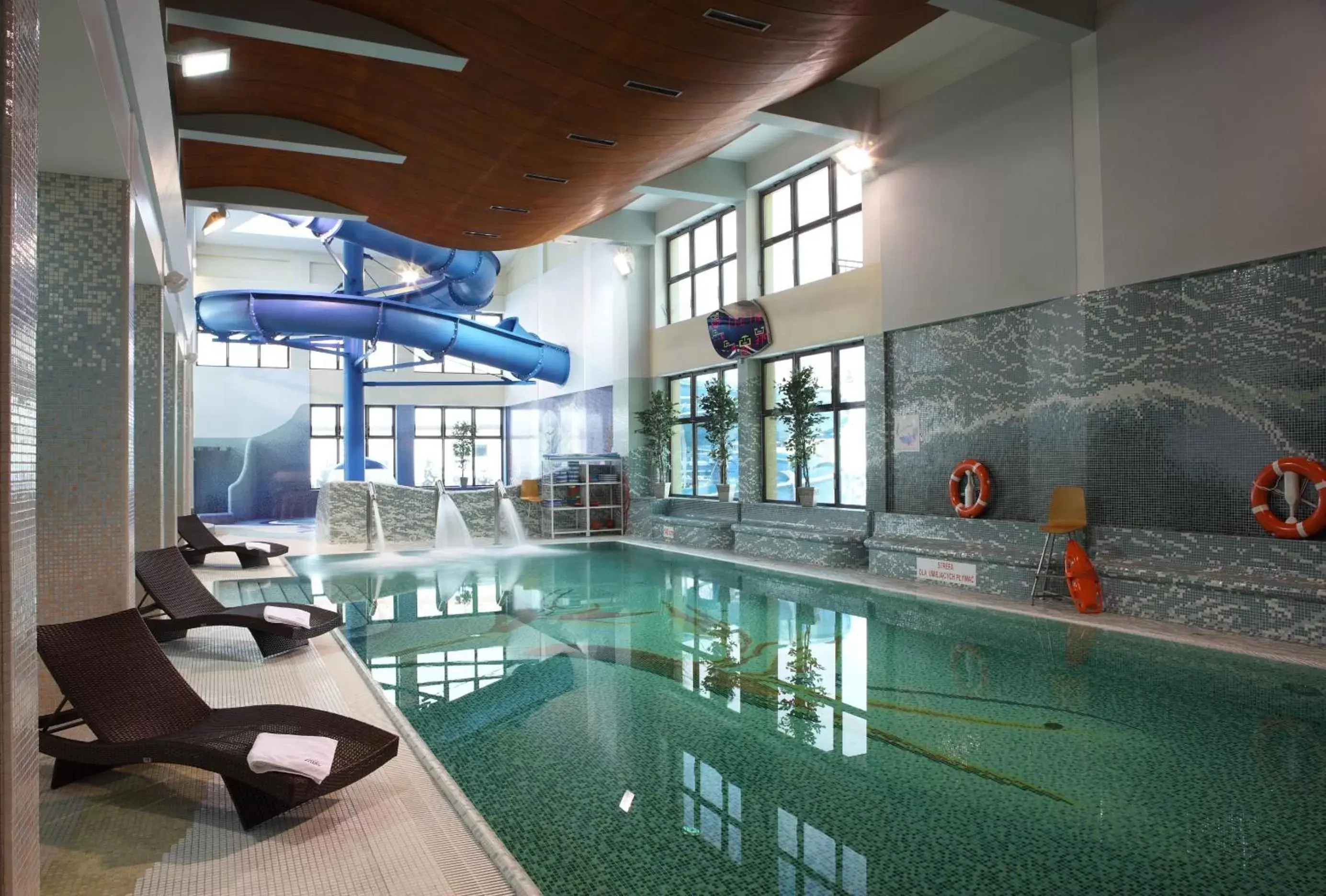 Spring, Swimming Pool in Hotel Klimek Spa
