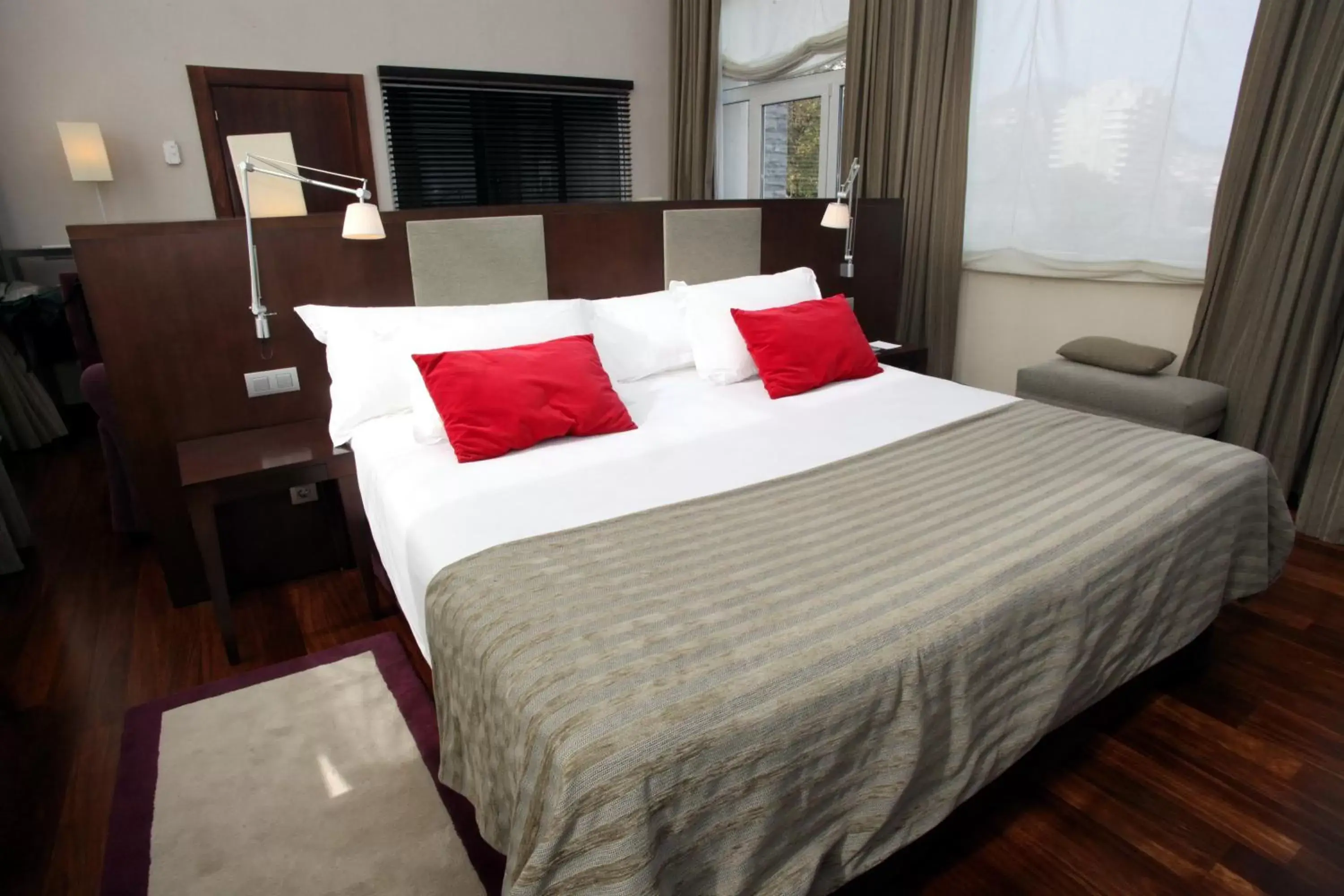 Bed in Hotel URH Palacio de Oriol