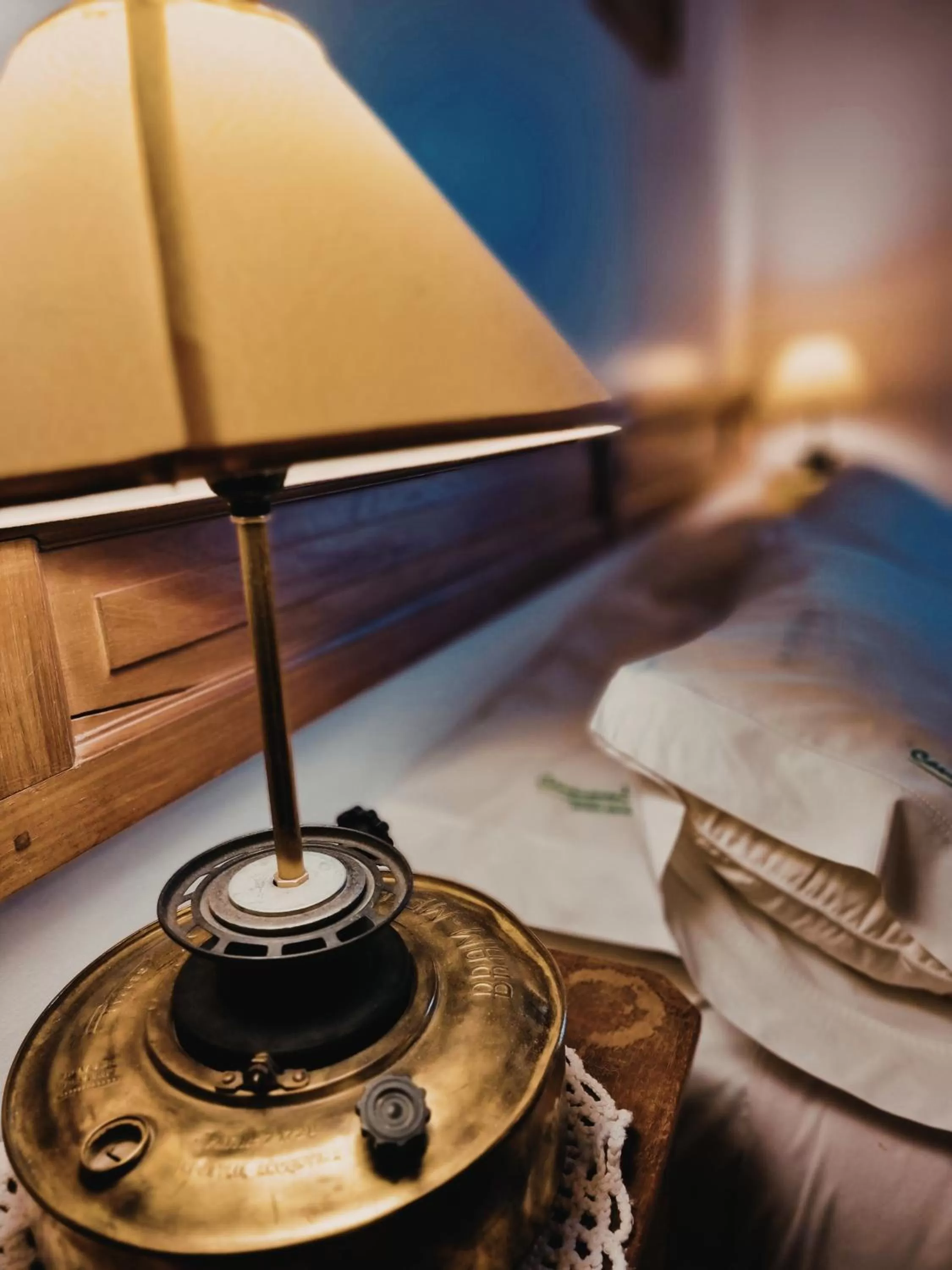 Bed in Hosteria Cauquenes De Nimez