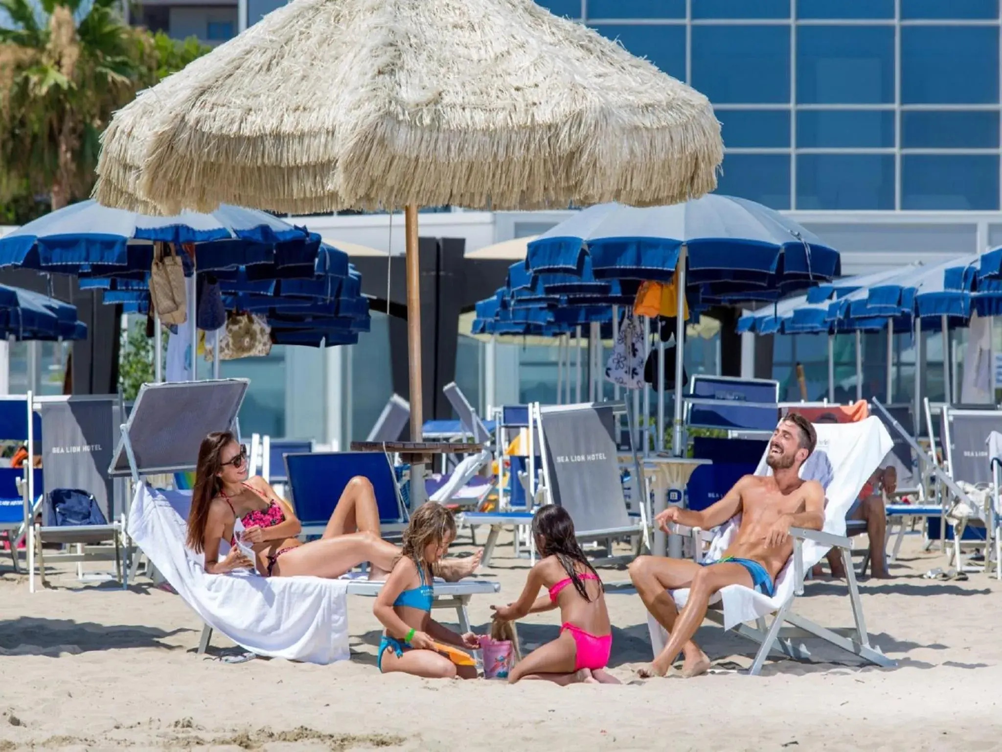 Beach in Sea Lion Hotel