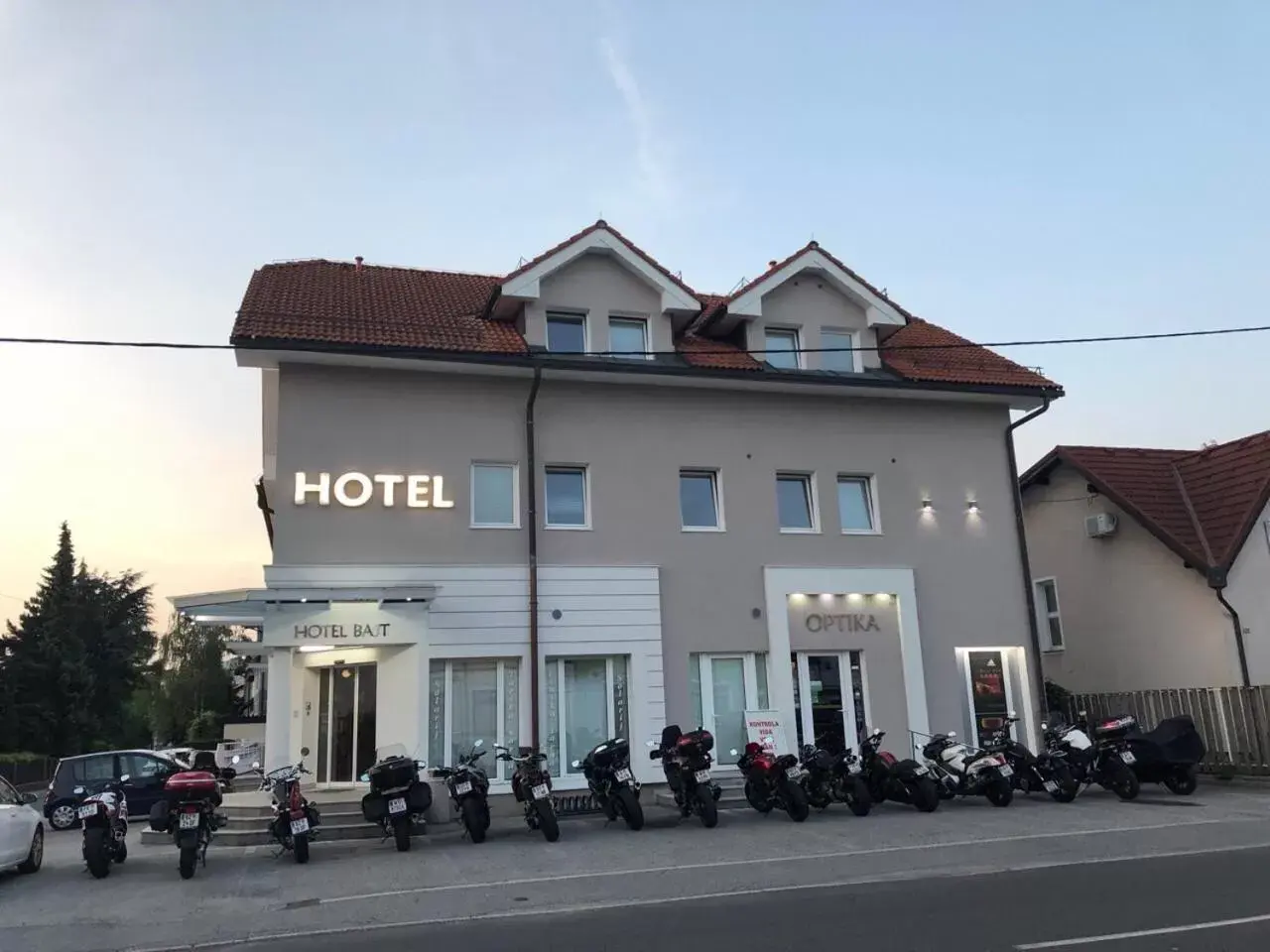 Area and facilities, Property Building in Hotel Bajt Maribor