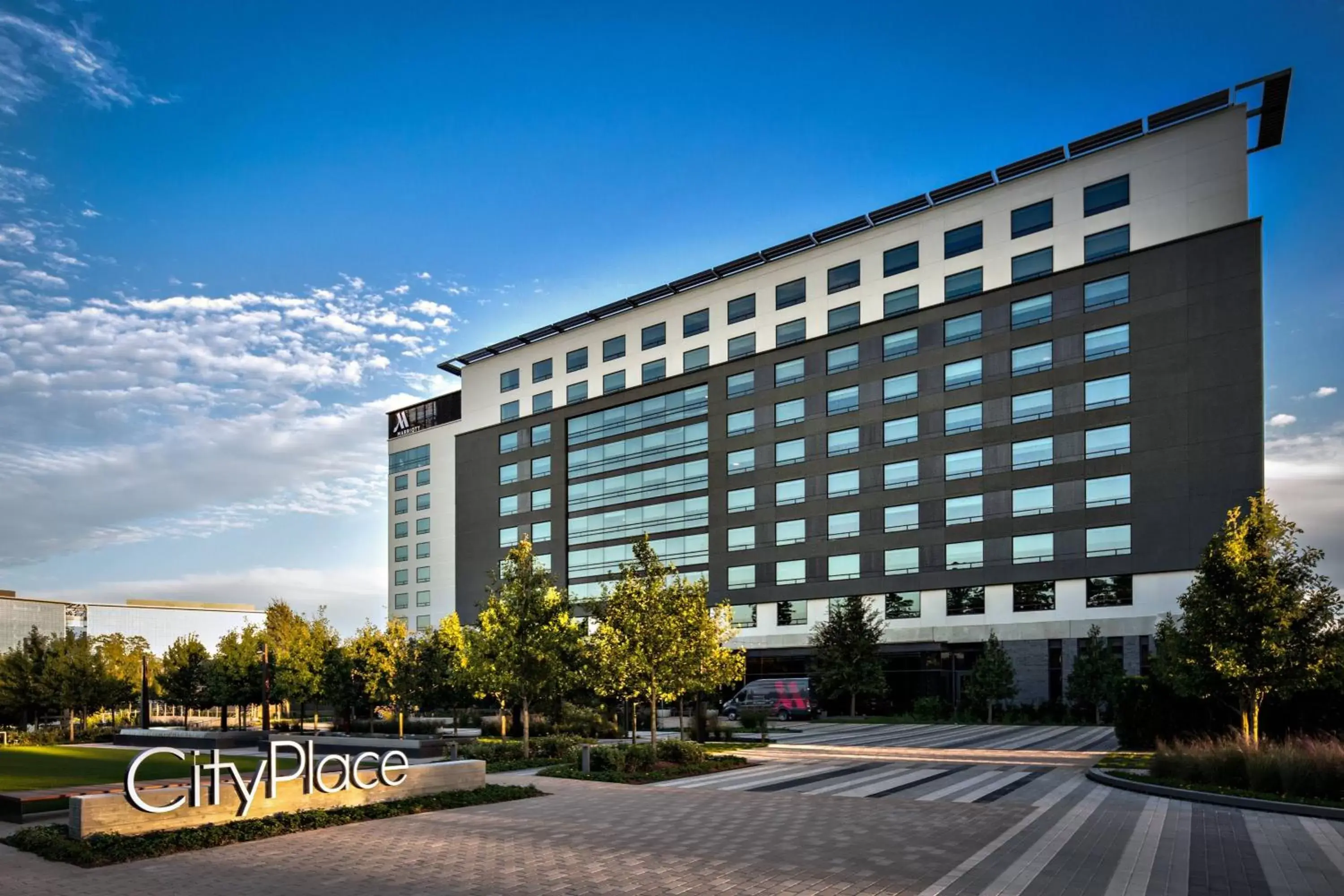 Property Building in Houston CityPlace Marriott at Springwoods Village