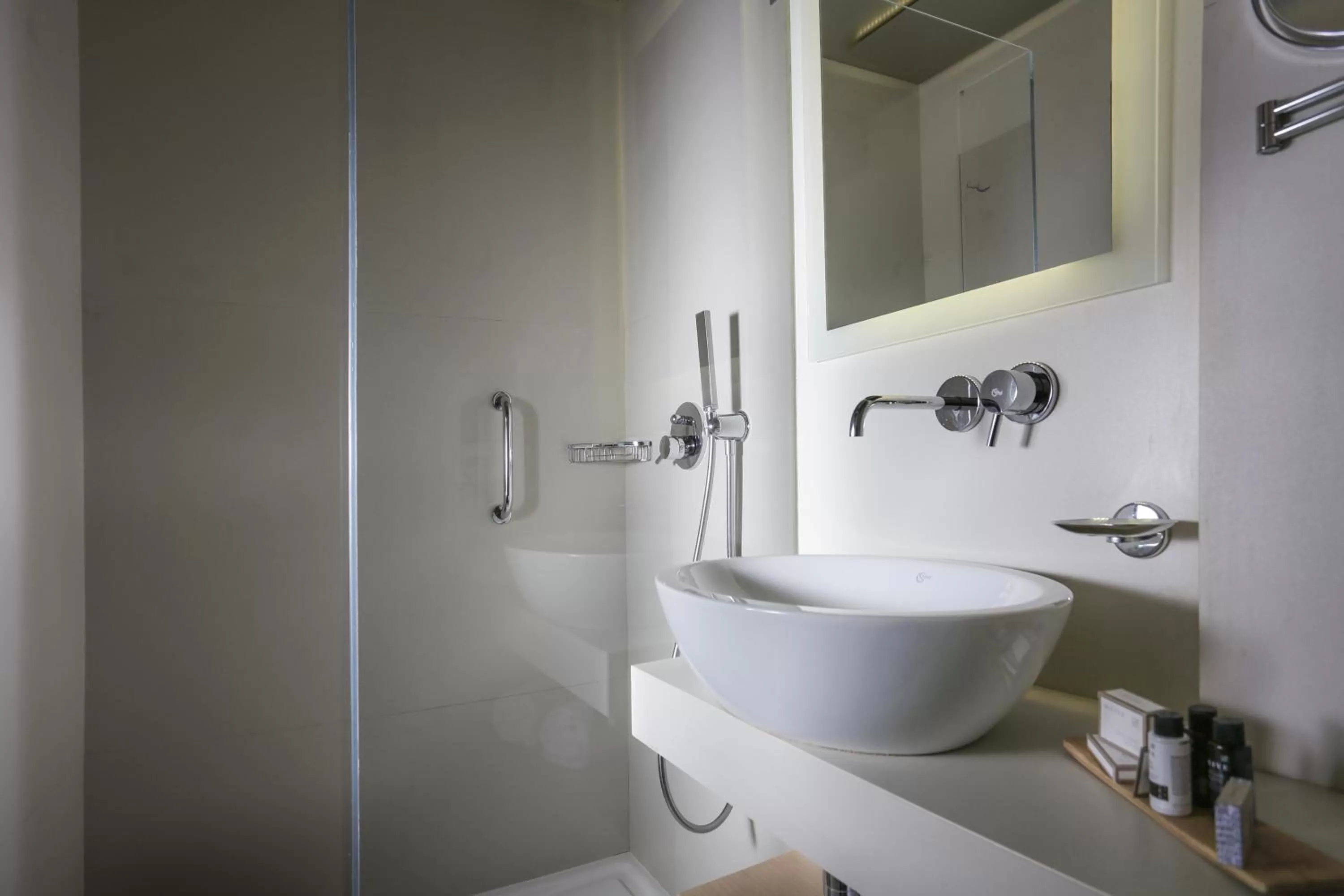 Bathroom in Golden Age Athens Hotel