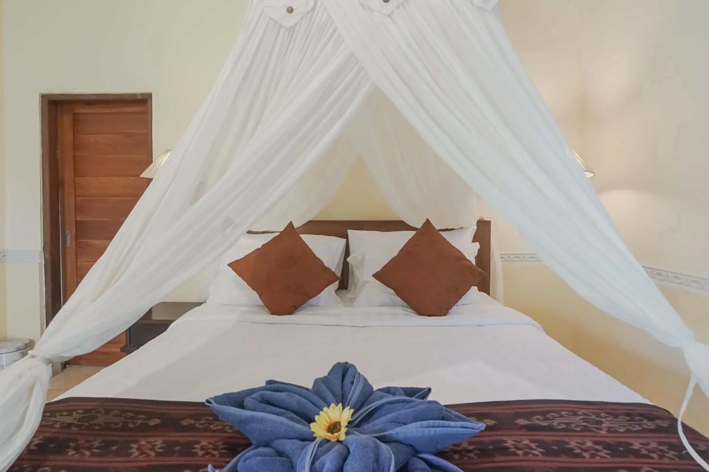 Bed in Ubud Kerta City Hotel