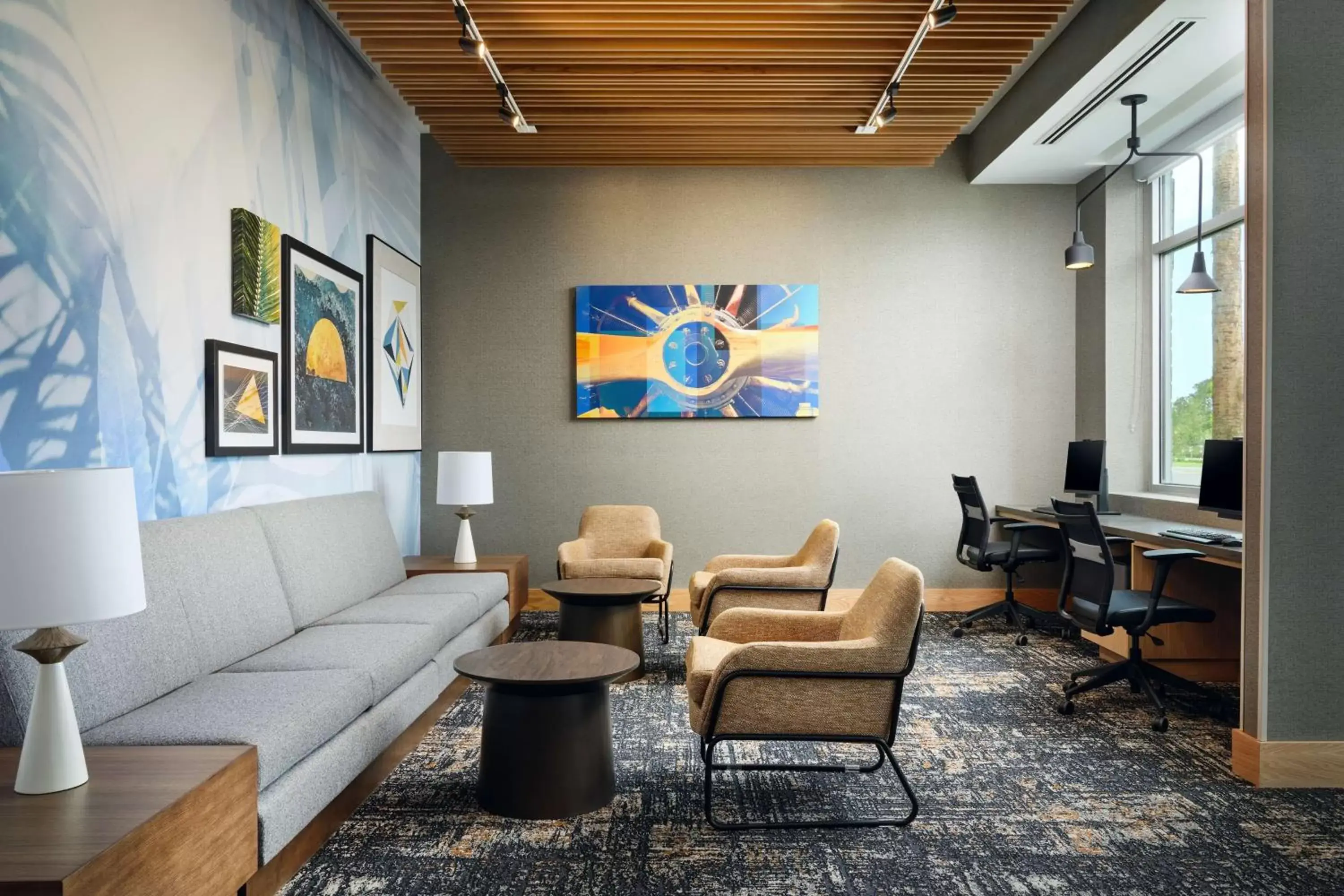 Lobby or reception, Seating Area in Hyatt Place Melbourne Airport, Fl