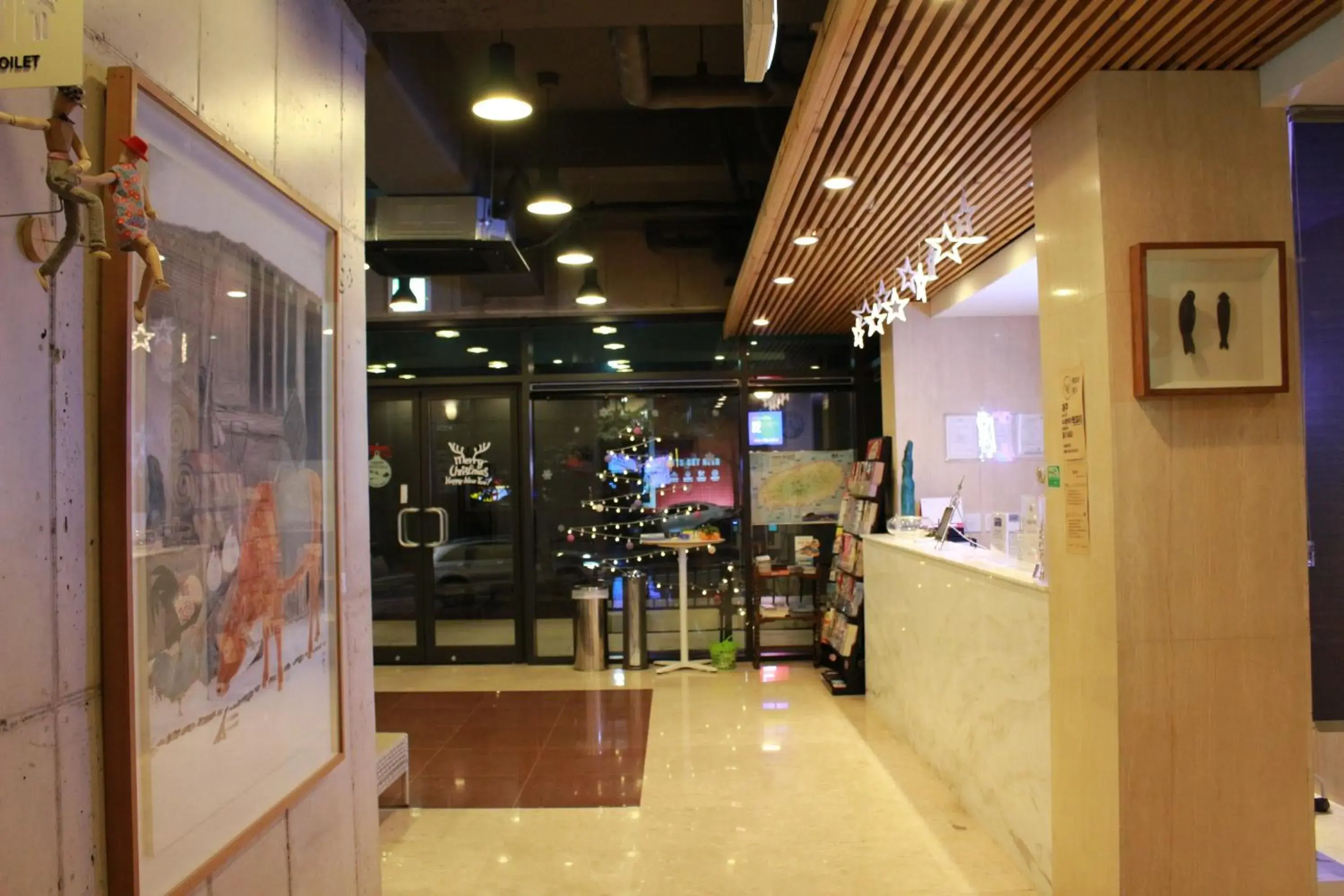 Lobby or reception in Stay Interview Jeju