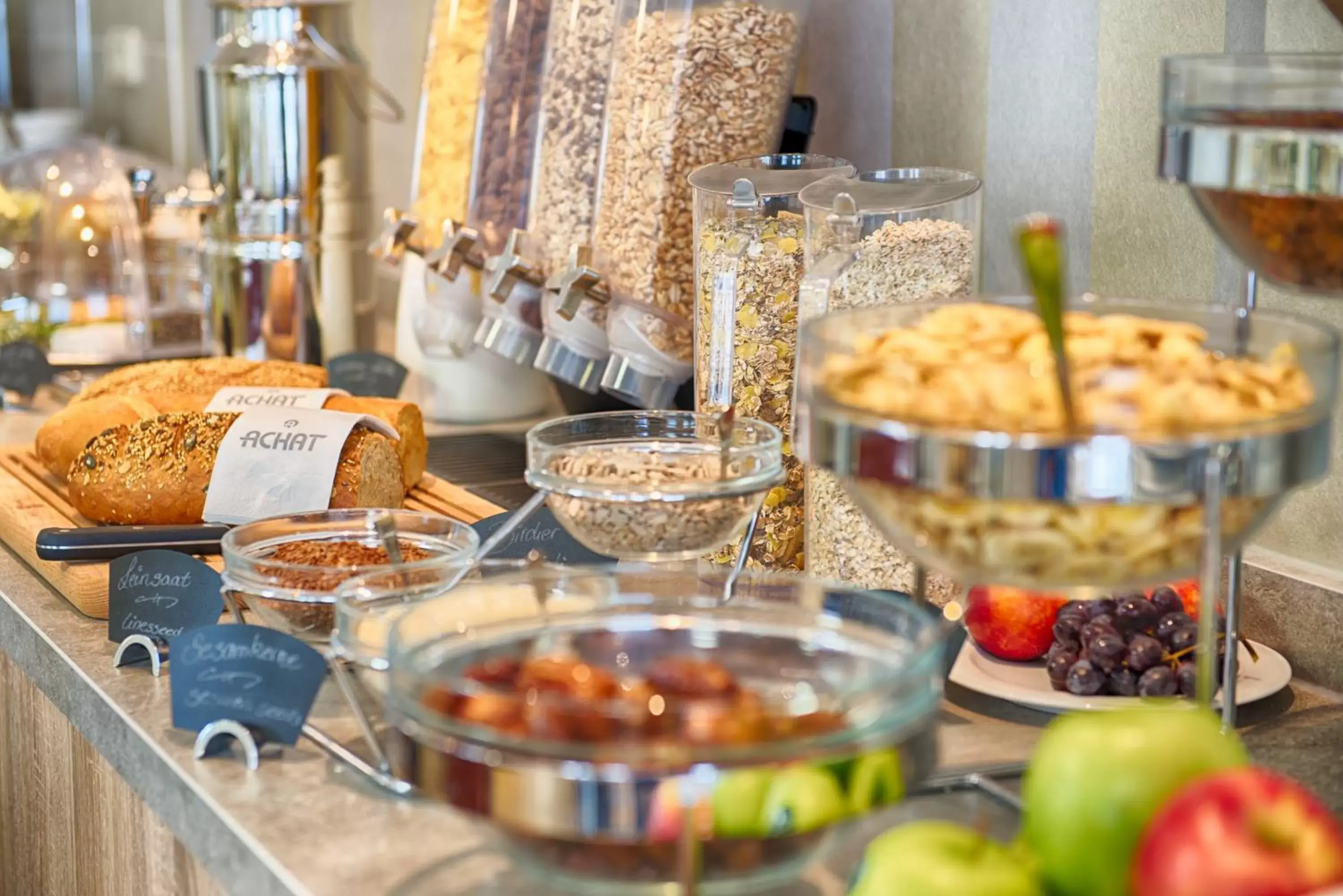 Buffet breakfast in ACHAT Hotel Leipzig Messe Buffet breakfast in ACHAT Hotel Leipzig Messe