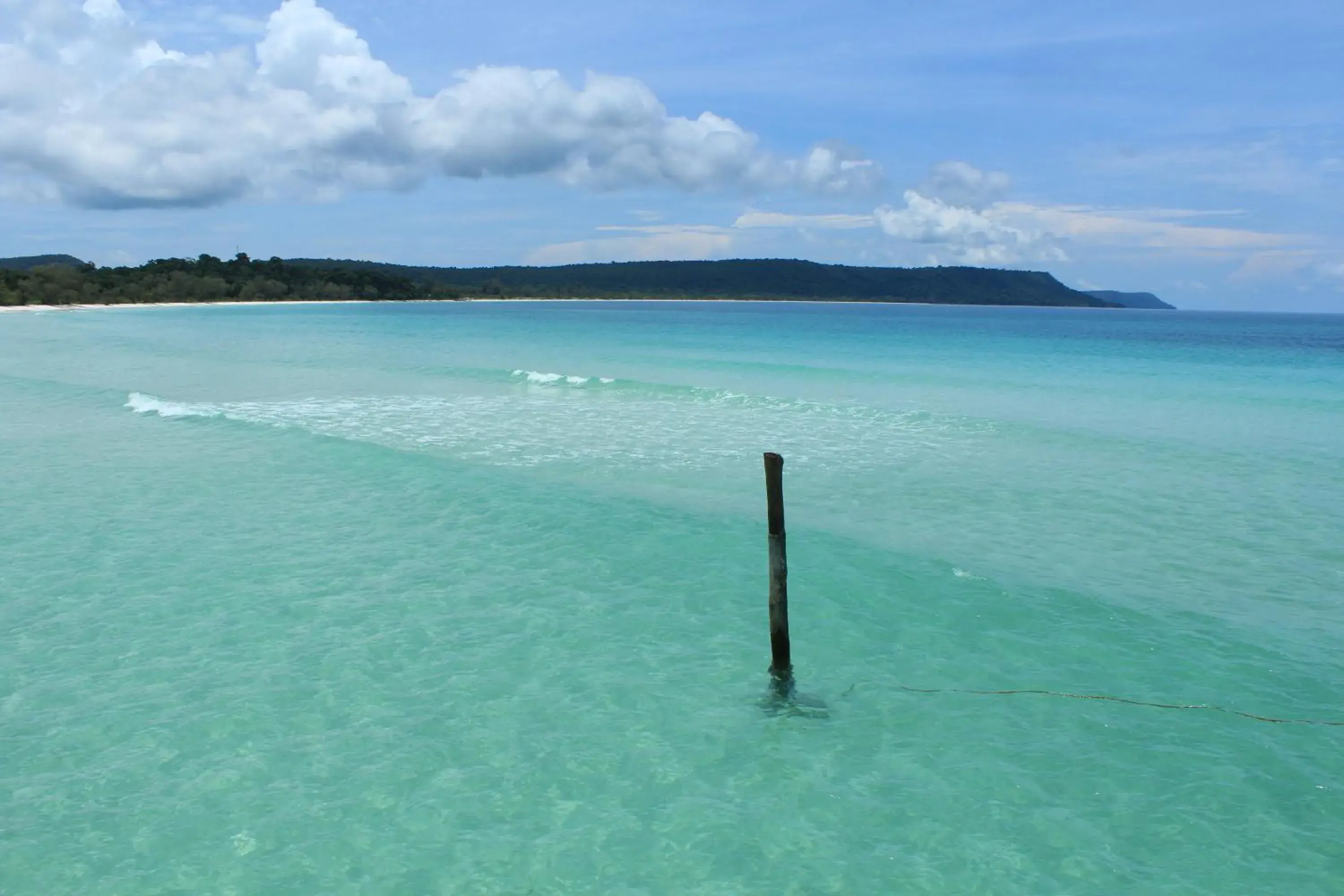 Beach in Sok San Beach Resort