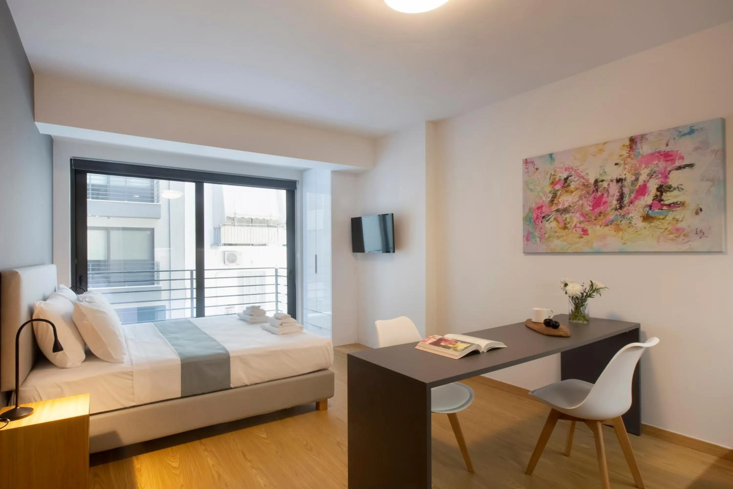 Bed in Athens Panorama Project