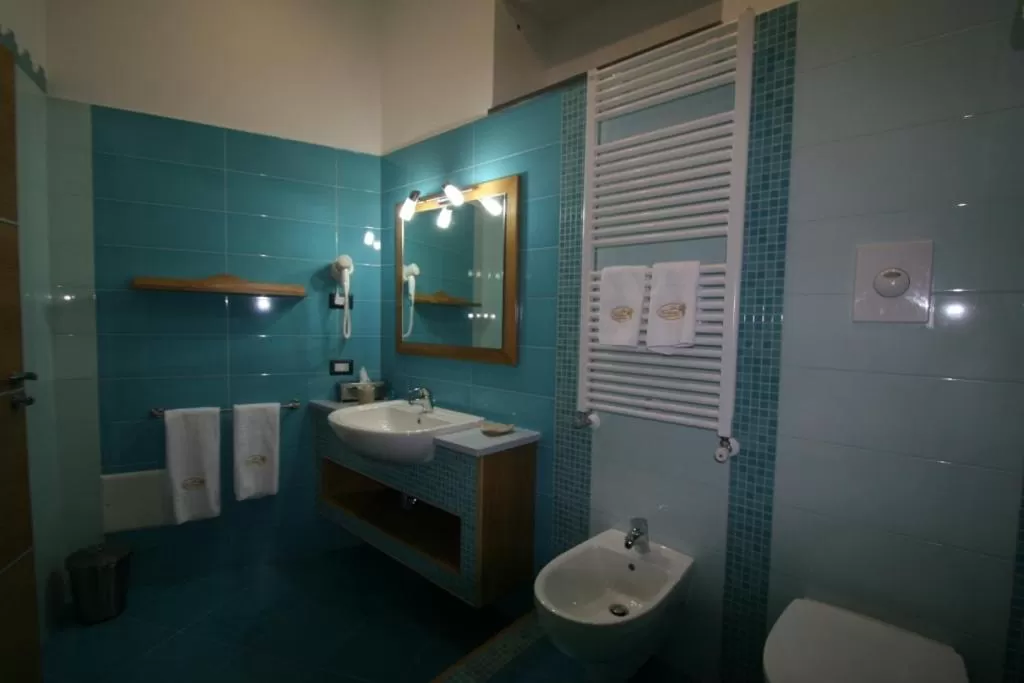 Toilet in b&b Dea Fortuna