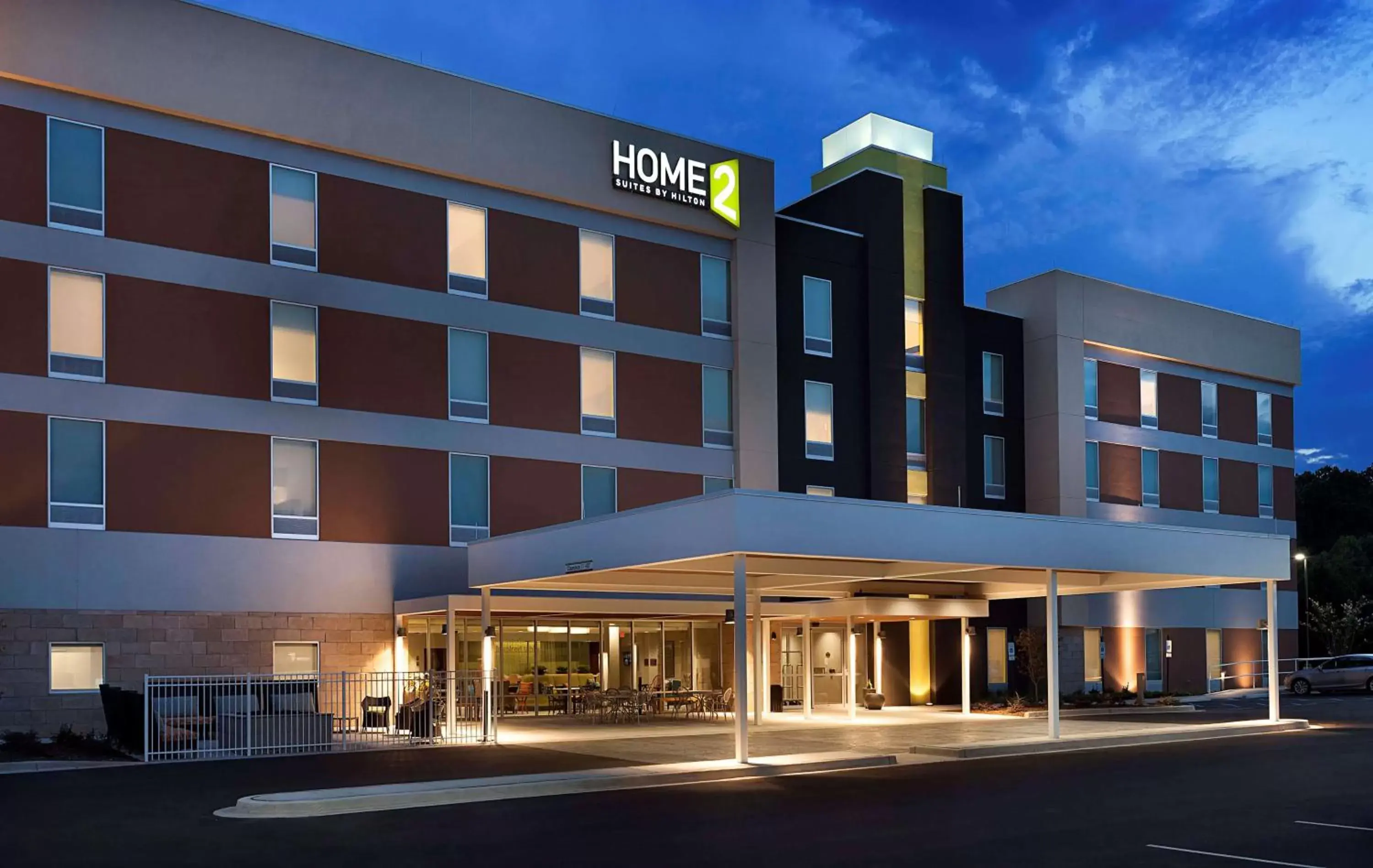 Property Building in Home2 Suites by Hilton Greenville Airport