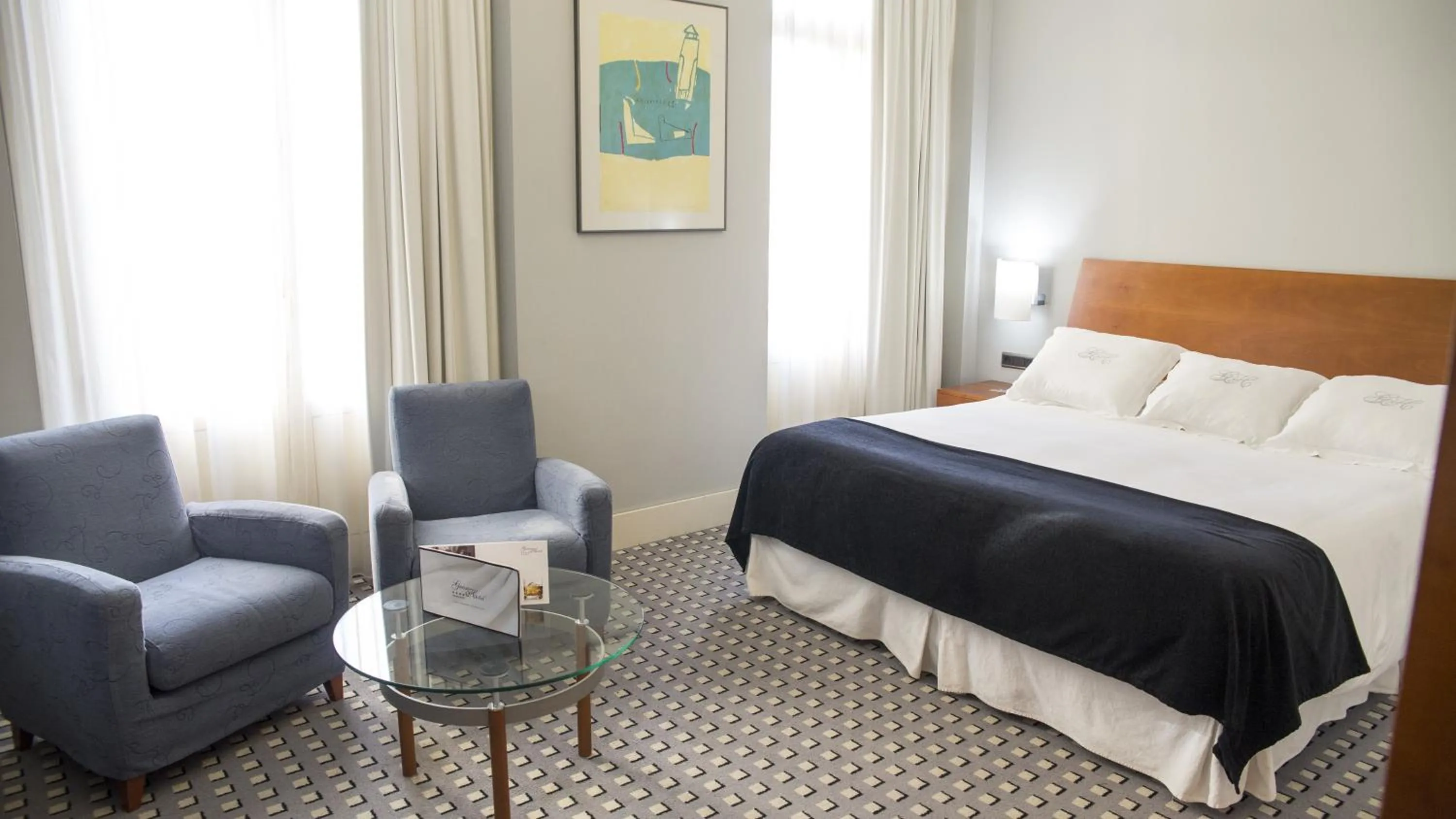 Bed in Gran Hotel Albacete