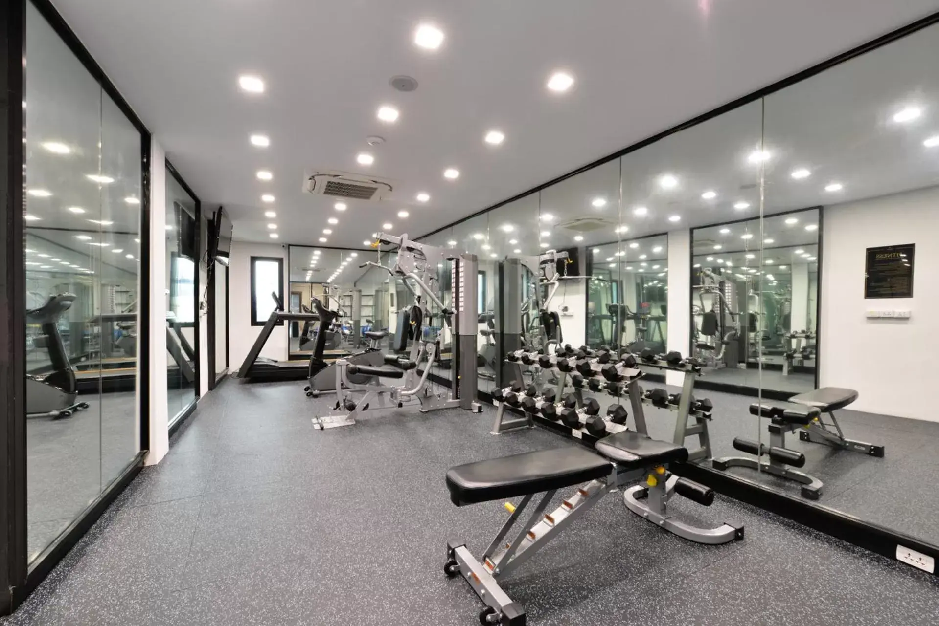Fitness Center/Facilities in Aspira One Sutthisan