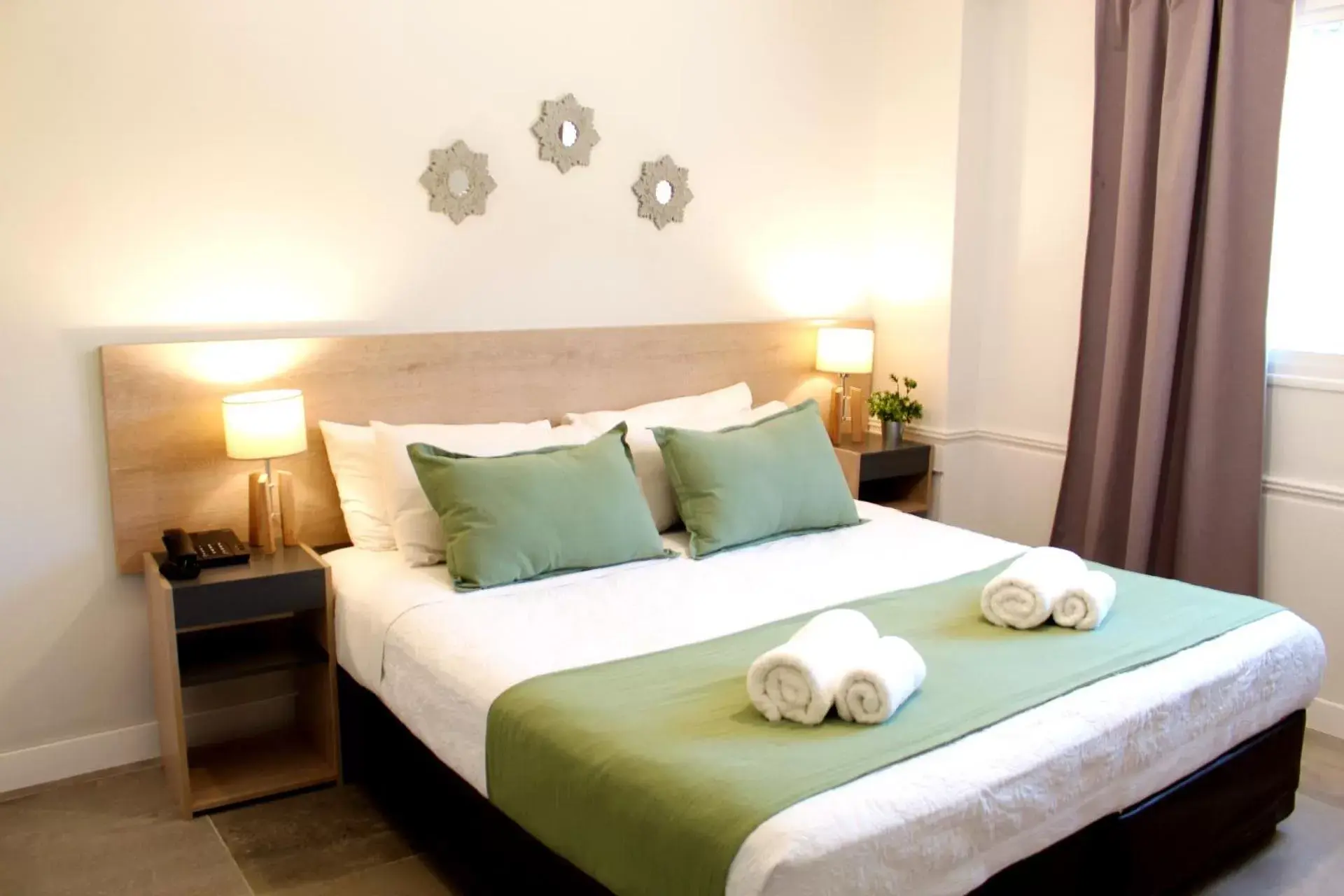 Bedroom, Bed in Soltigua Apart Hotel Mendoza Bedroom, Bed in Soltigua Apart Hotel Mendoza