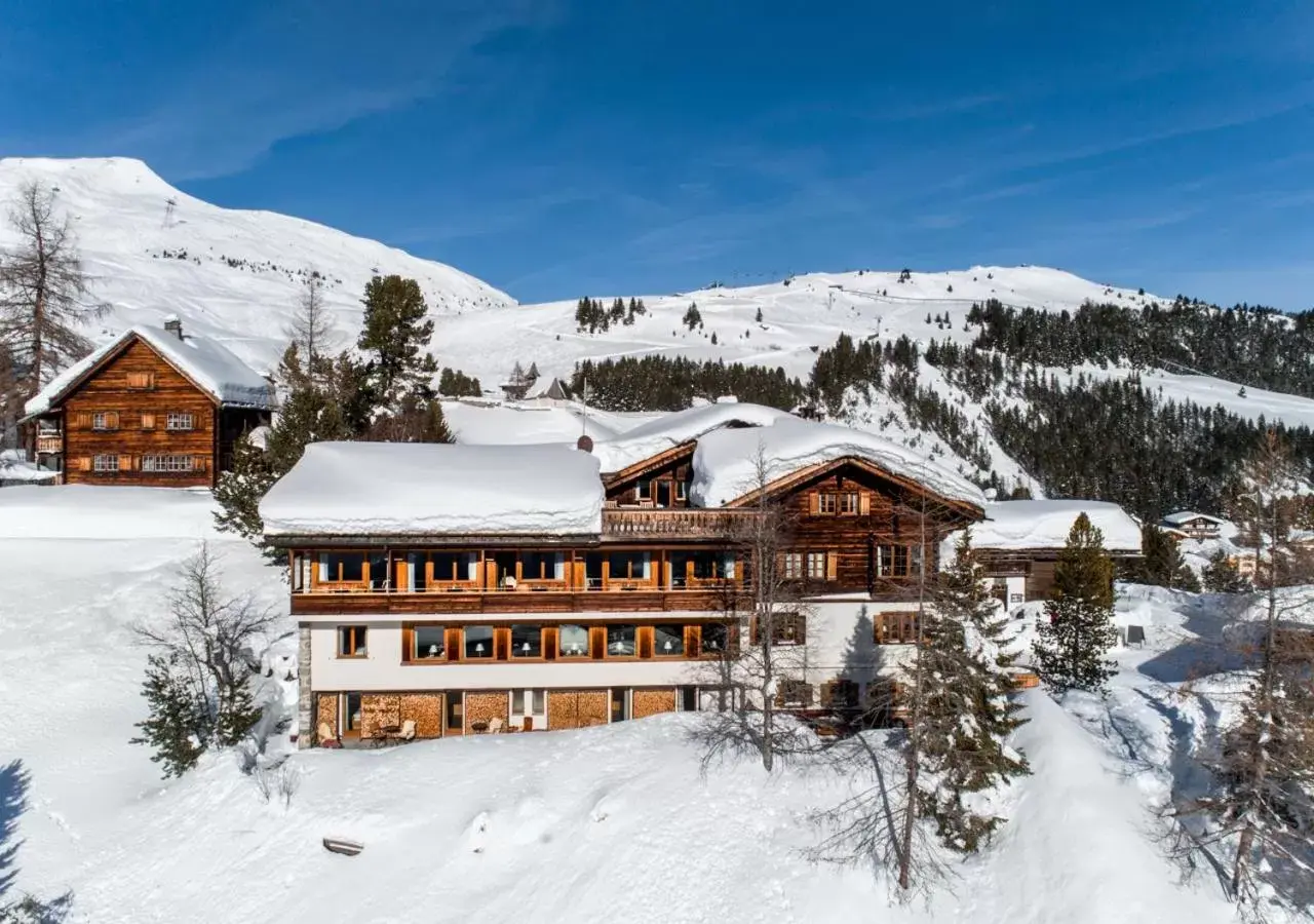 Bird's eye view, Winter in Hotel Stoffel - adults only