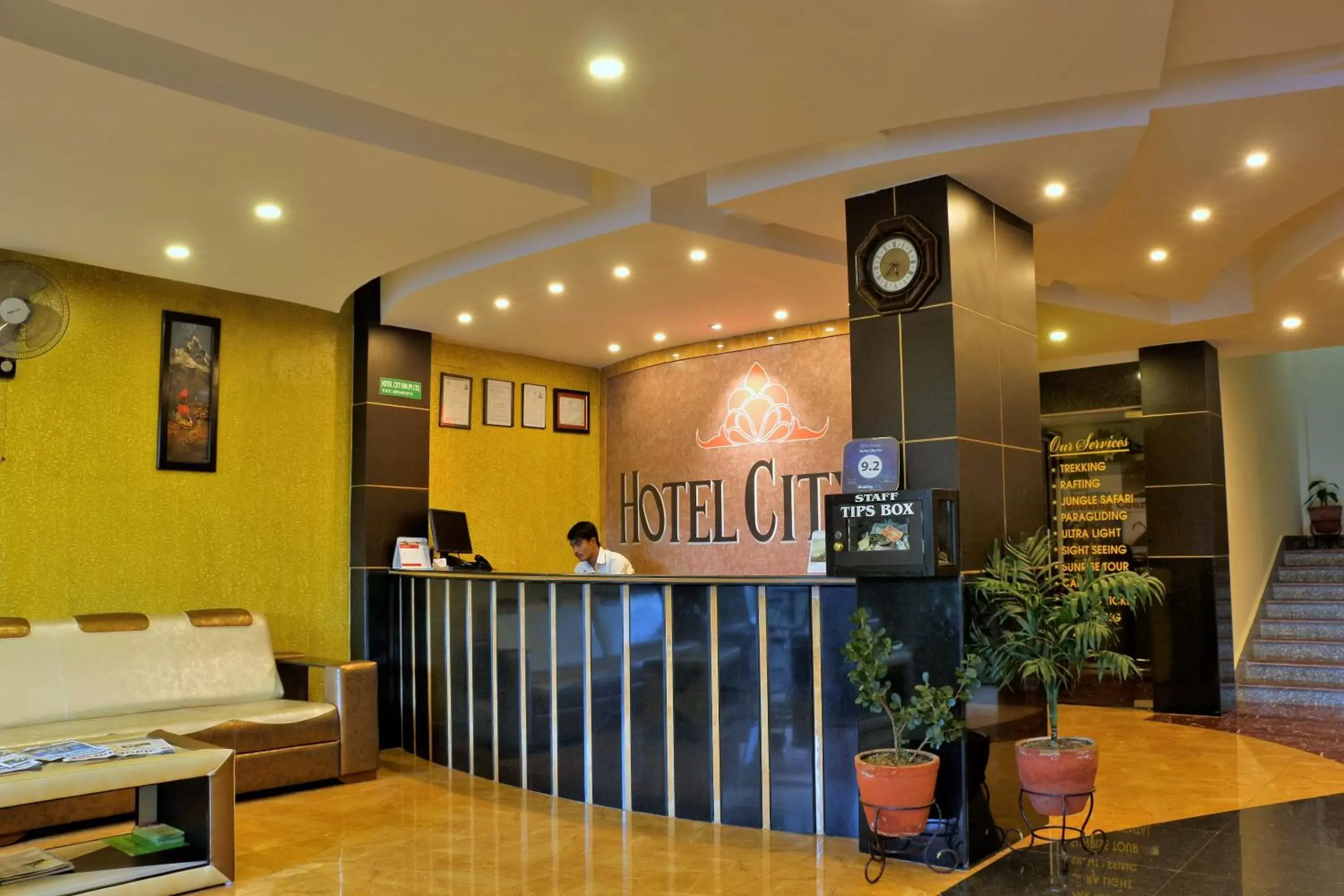Lobby or reception, Lobby/Reception in Hotel City Inn - Mountain View