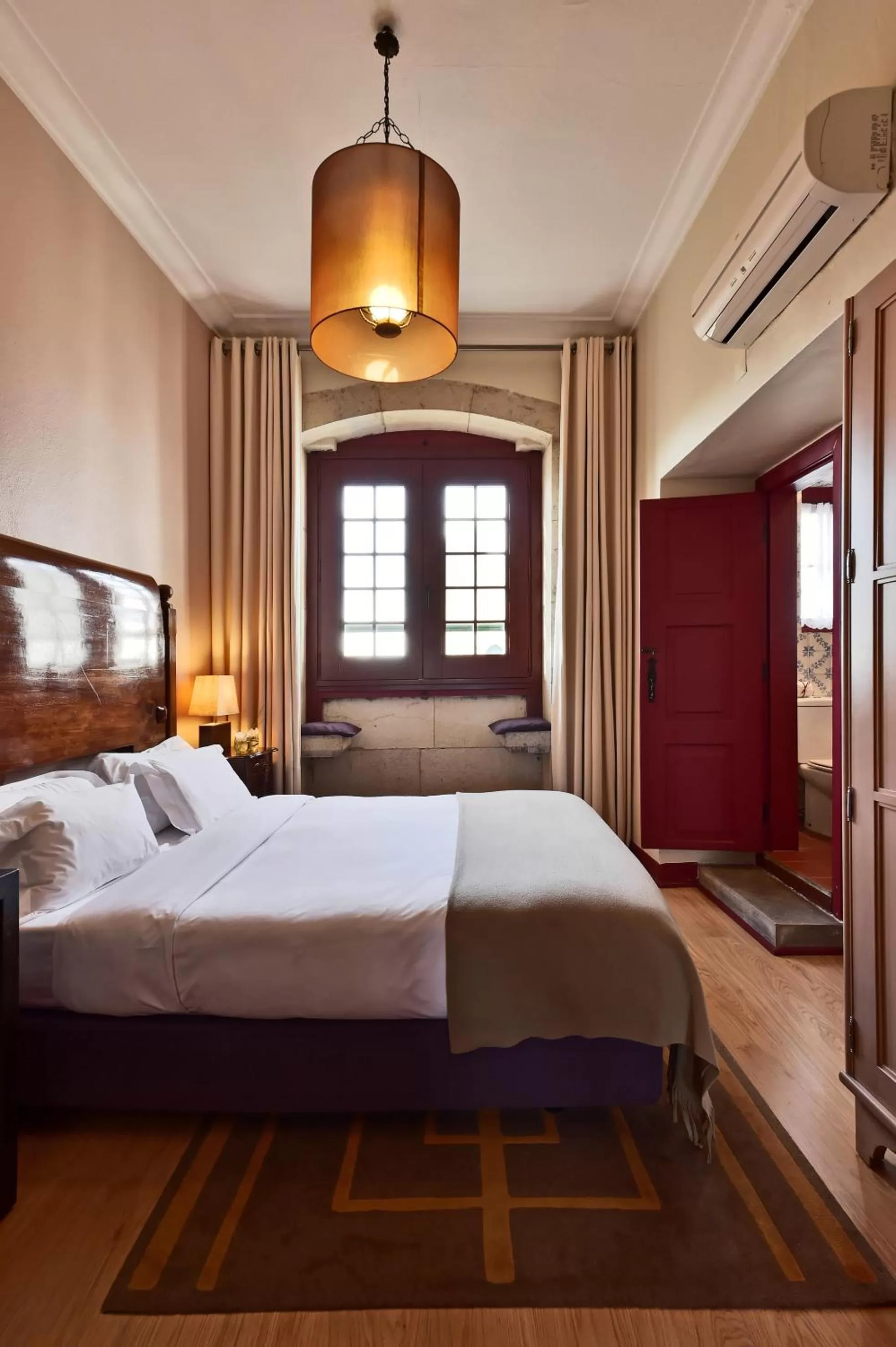 Bed in Pousada Castelo de Obidos