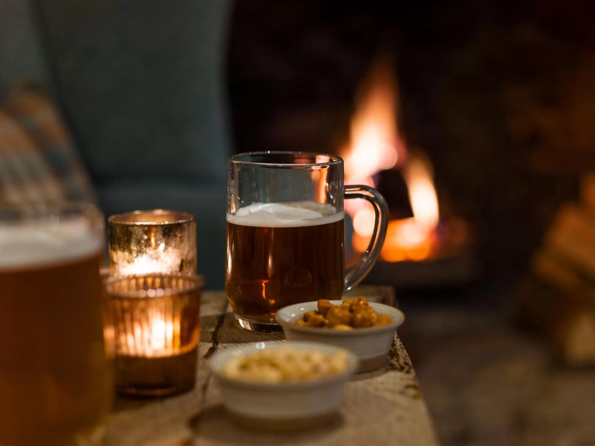 Alcoholic drinks in The Boot at Barnsley