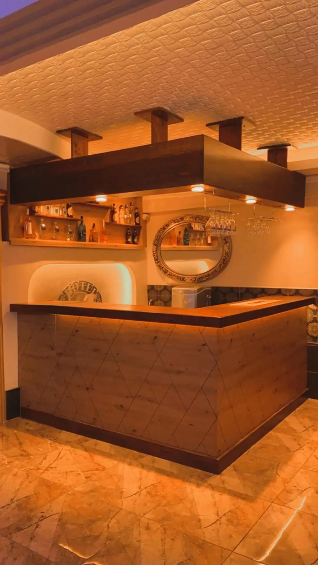 Lounge or bar, Kitchen/Kitchenette in Exporoyal Hotel