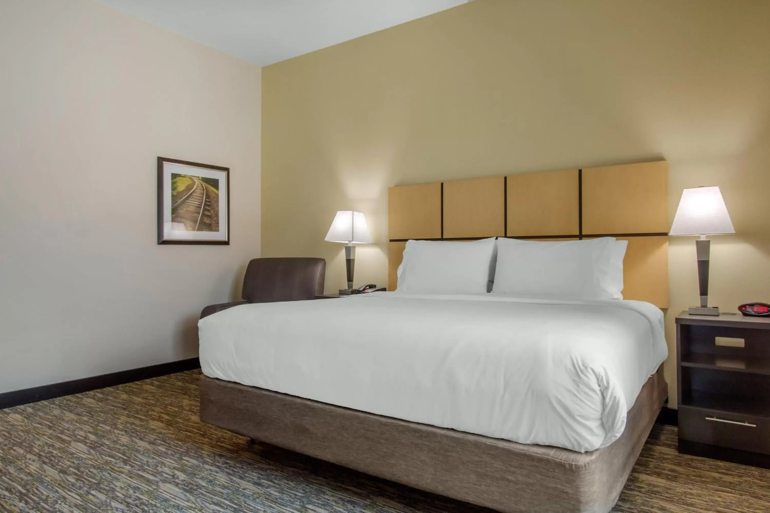 Photo of the whole room, Bed in Candlewood Suites - San Antonio Lackland AFB Area, an IHG Hotel