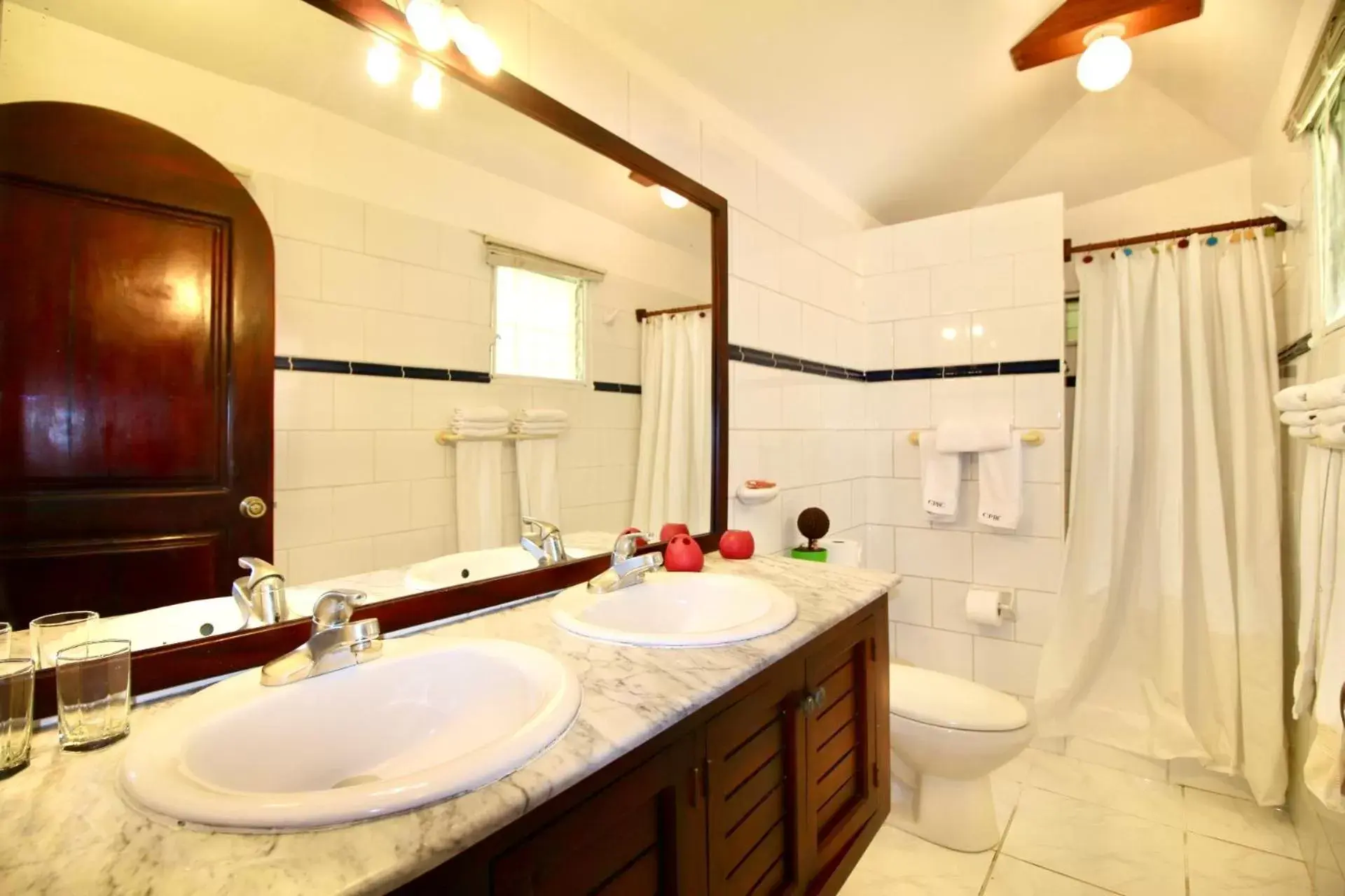 Bathroom in Cabarete Palm Beach Condos