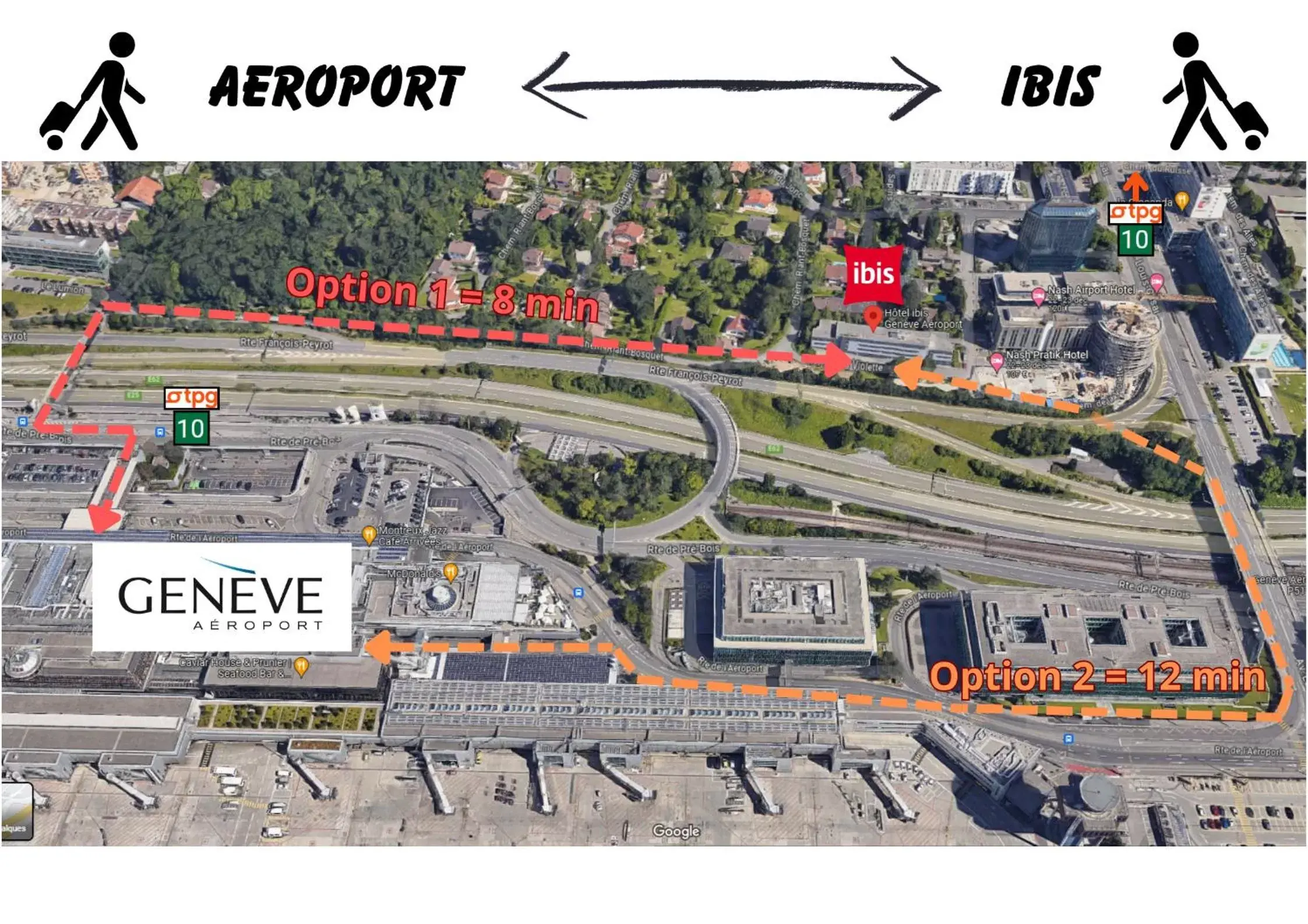 Other, Bird's-eye View in ibis Genève Aéroport