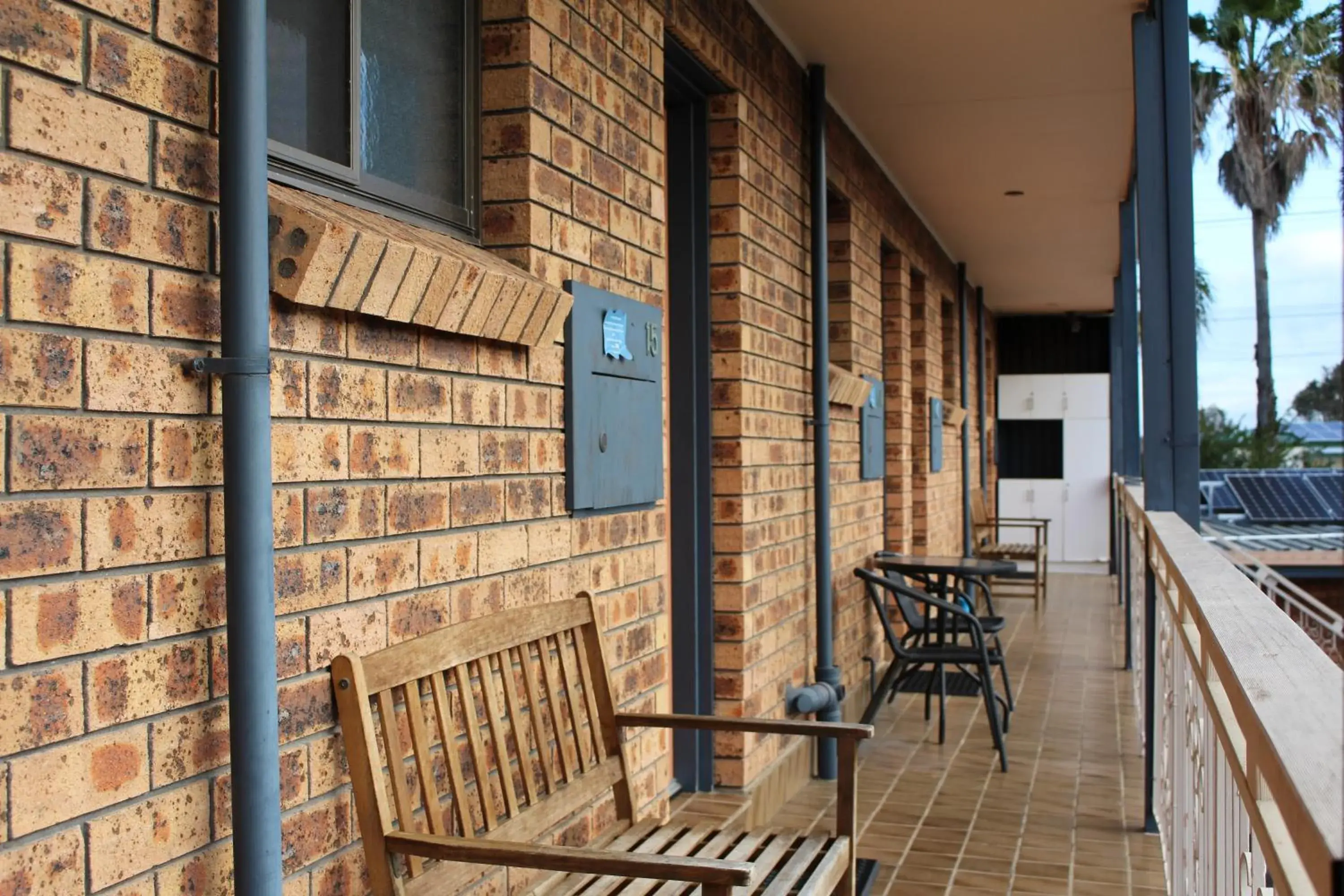 Balcony/Terrace in Bridge View Motel