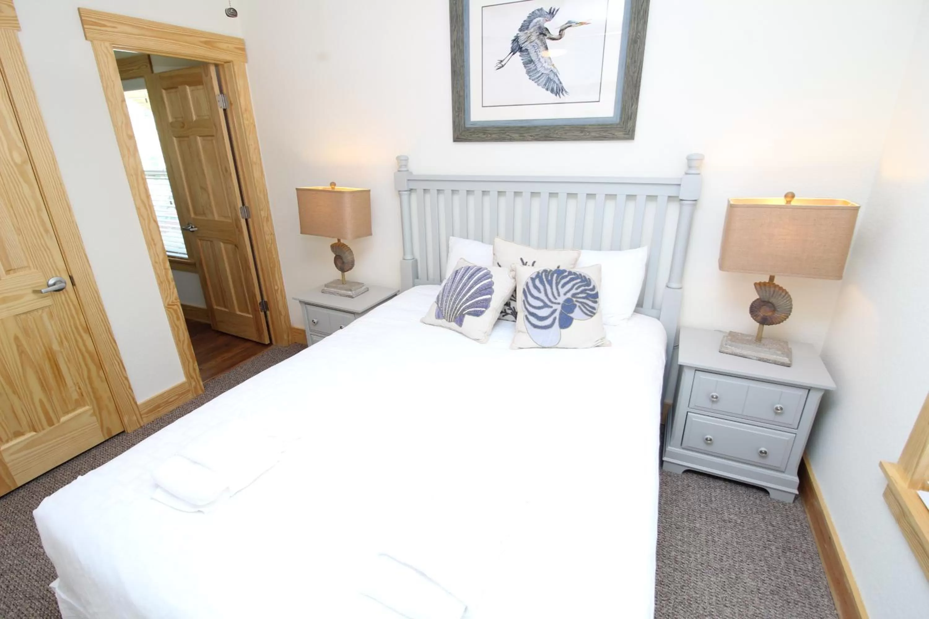 Bedroom, Bed in Whalebone Ocean Cottages by KEES Vacations