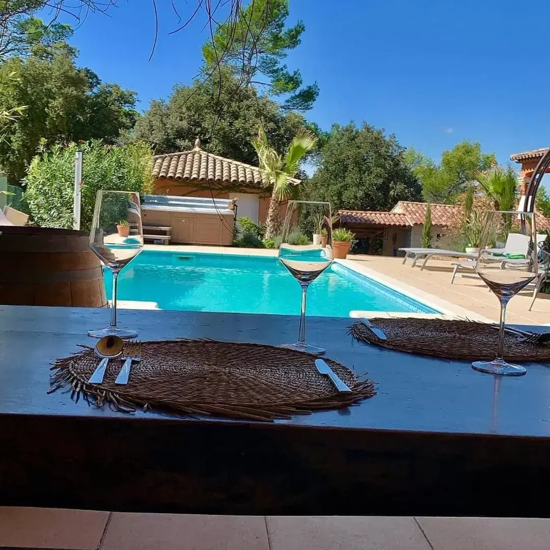 Swimming Pool in Villa Catharina